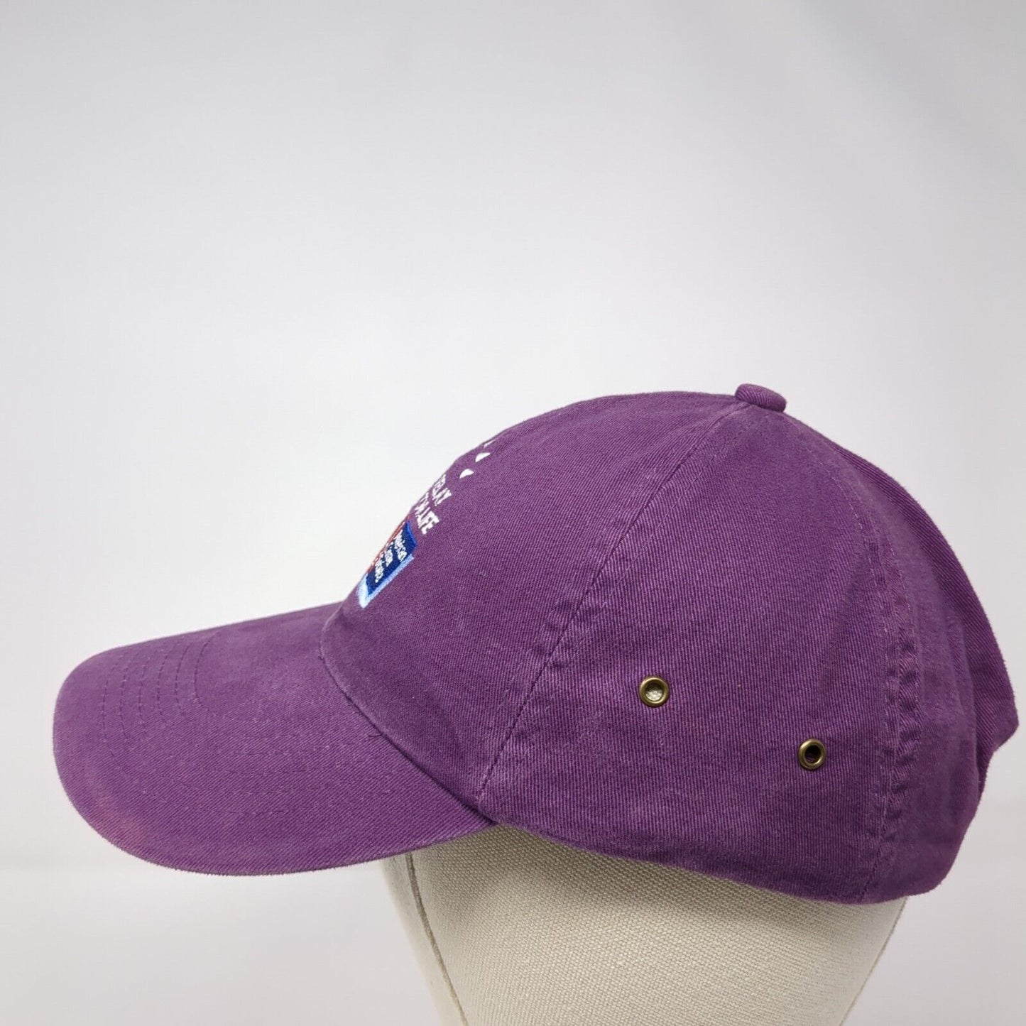 Relay For Life American Cancer Society Hope Slideback Hat Purple OS Adjustable