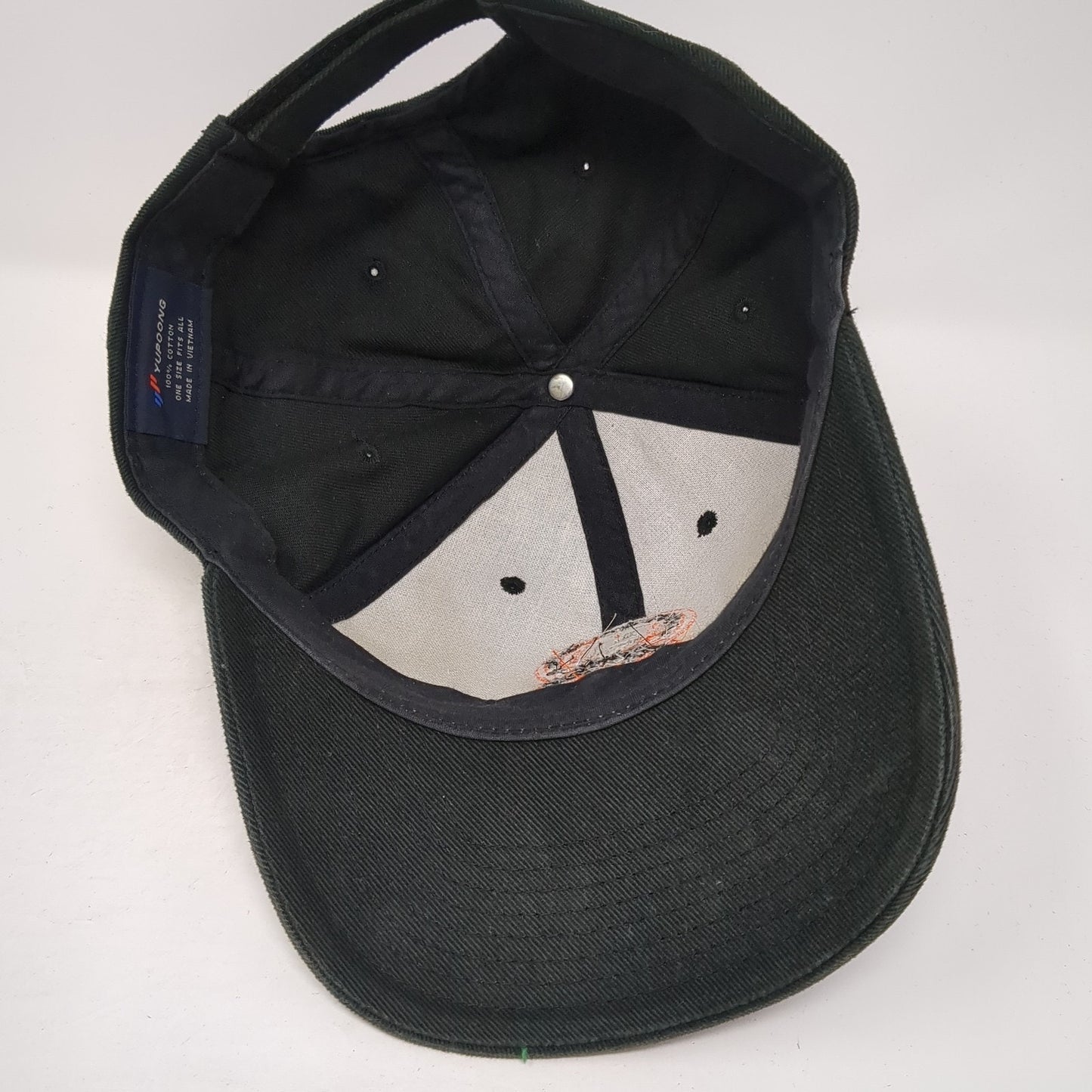 Valley Chrome Plating Anniversary Strapback Hat Black One Size Yupoong