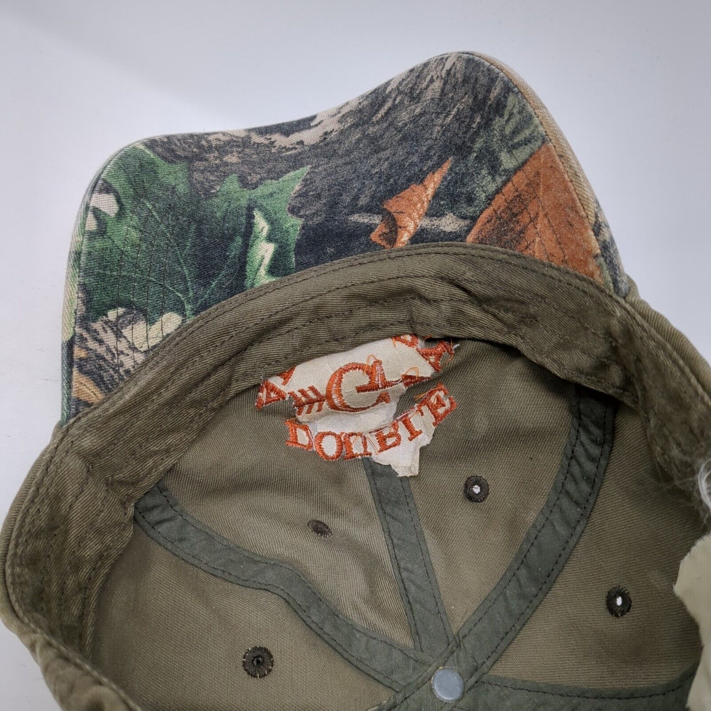Double G Archery Slideback Hat Camouflage OSAdjustable Embroidered 6 Panel