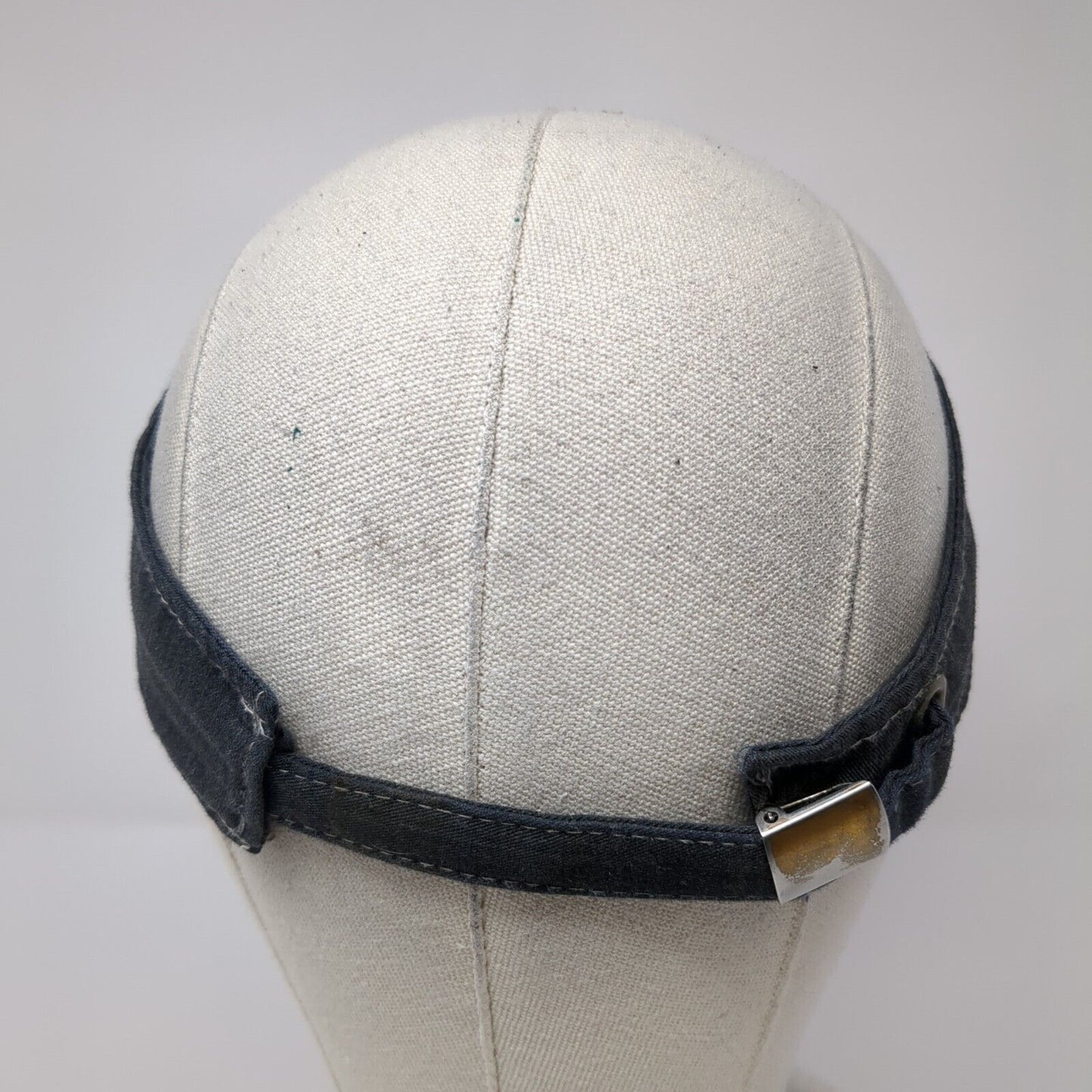 McDonald's Slideback Visor Hat Gray One Size Adjustable Crew Uniform