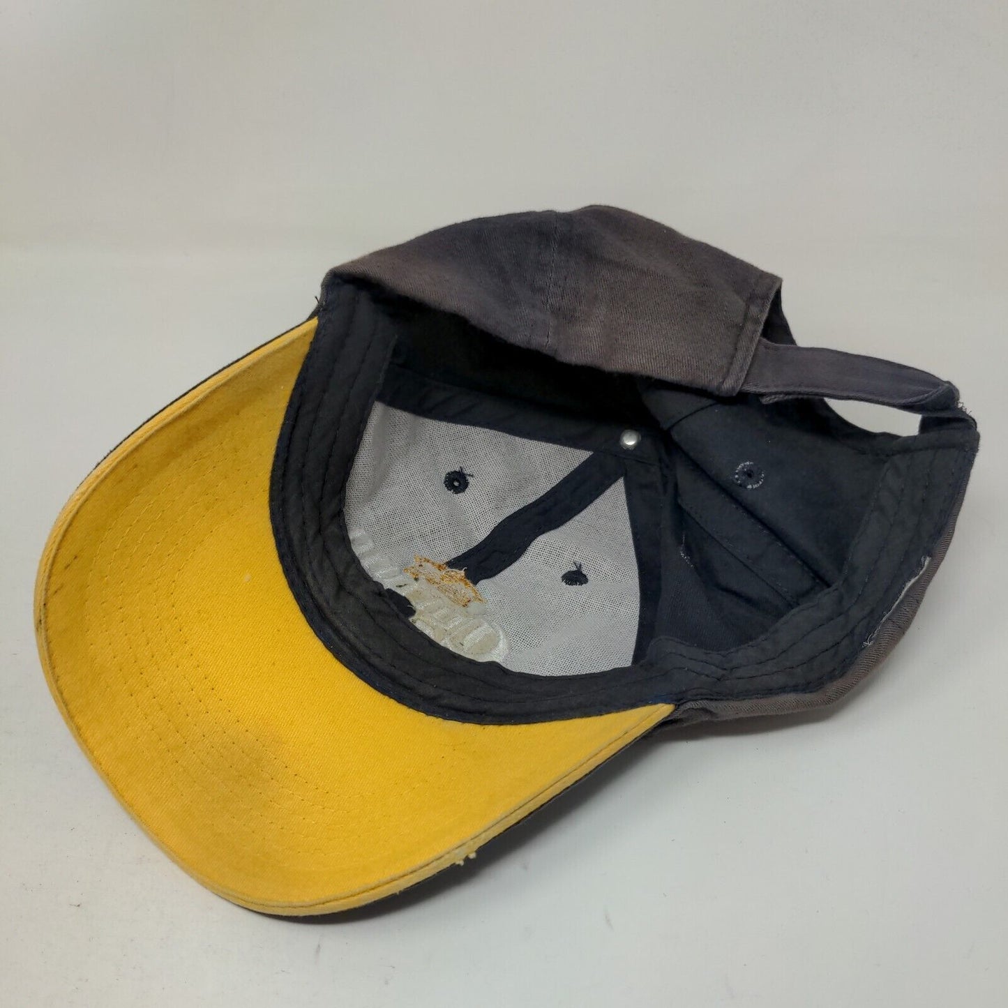 Corona Extra Strapback Hat Blue One Size Adjustable Embroidered Vented Holes
