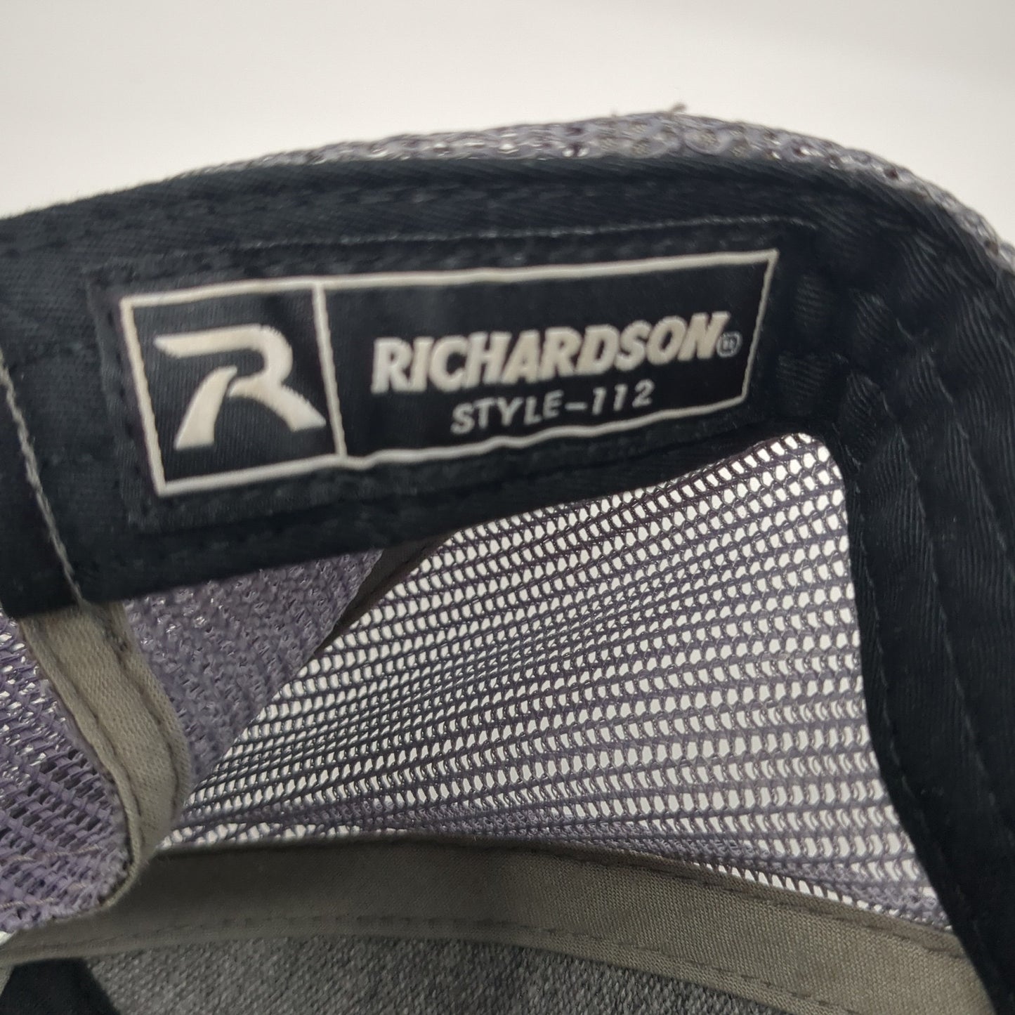 Beck's Snapback Trucker Hat Gray One Size Mesh Back Outdoor Richardson