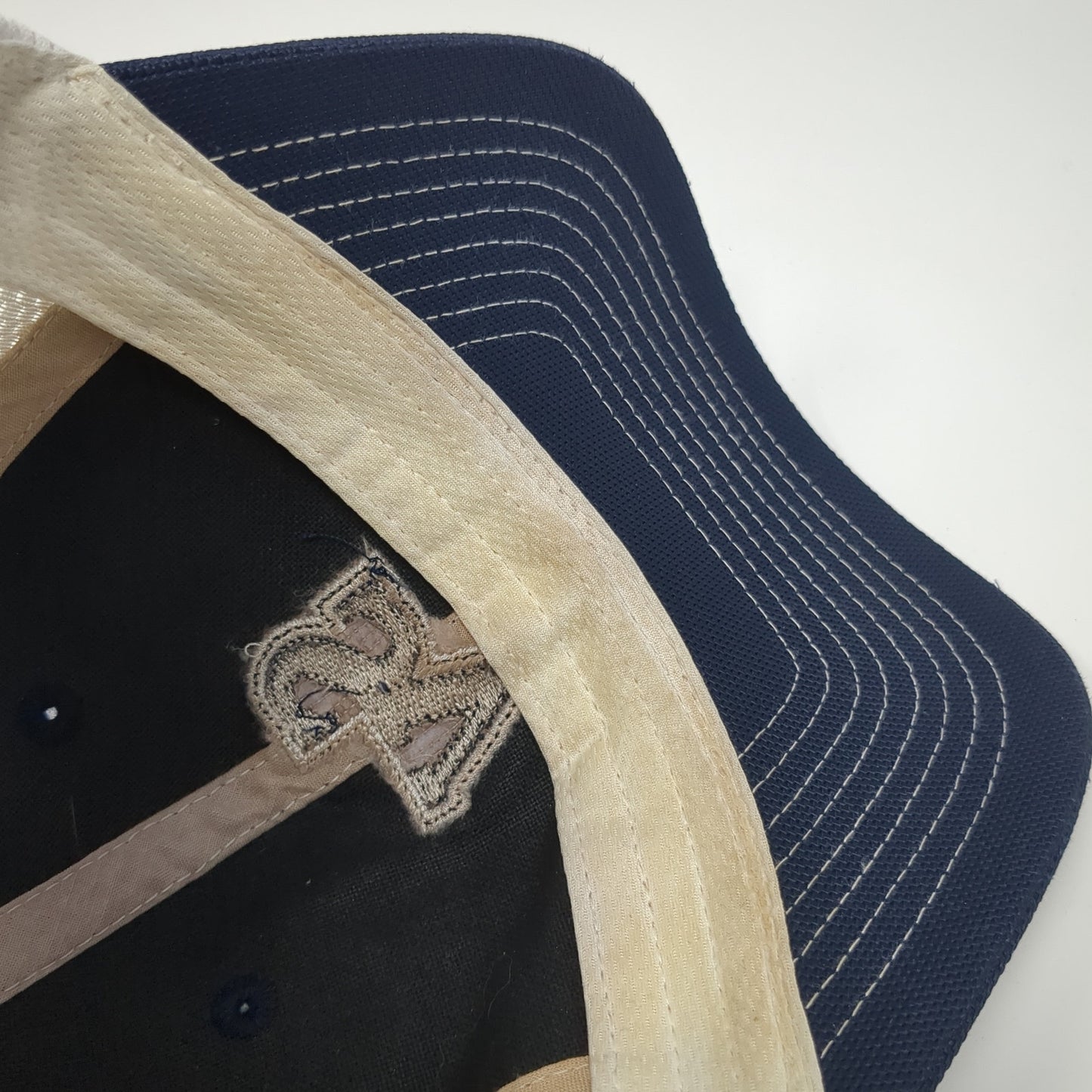 SV Sun Valley Idaho Strapback Hat Blue One Size Colorblock Imperial