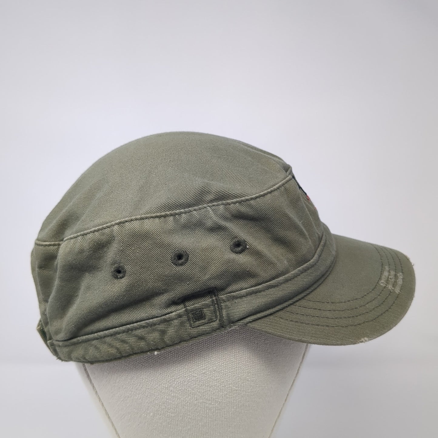 Rogue Spirits Strapback Cadet Army Cap Hat Green One Size District Threads