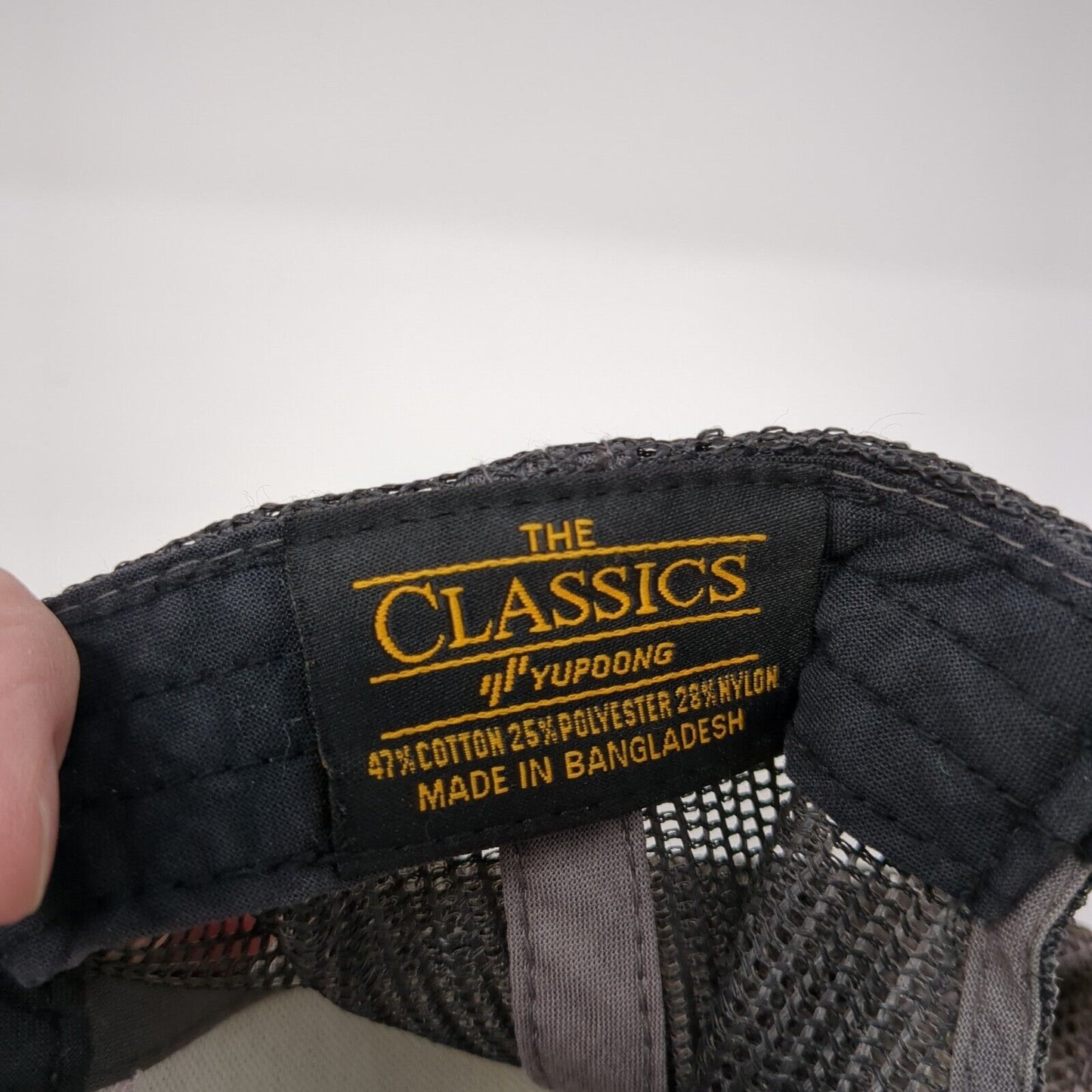 Prolook Snapback Trucker Hat Blue One Size Adjustable Mesh Back Classics Yupoong