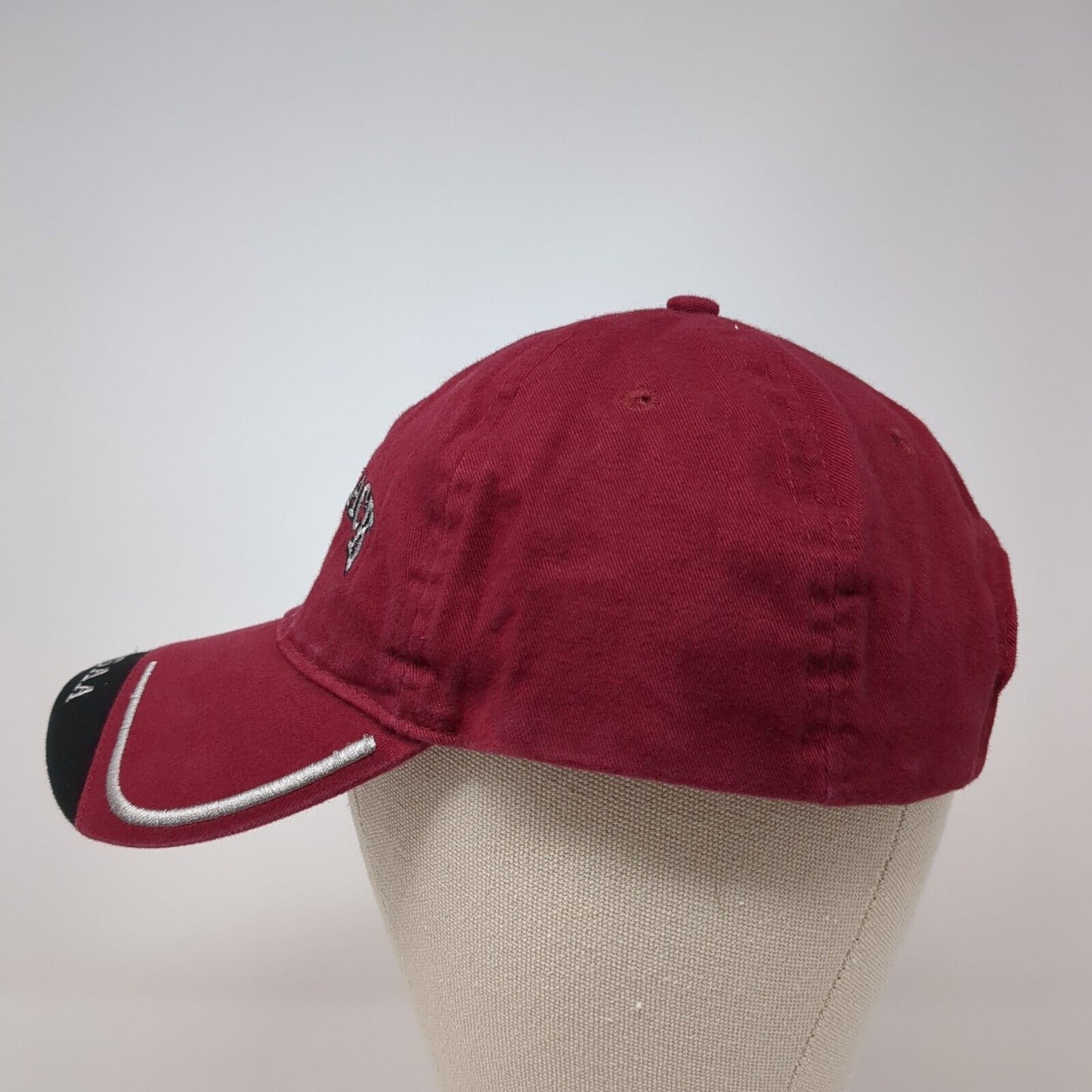 State Track 2013 IHSAA Slideback Hat Red One Size Adjustable Embroidered Cotton