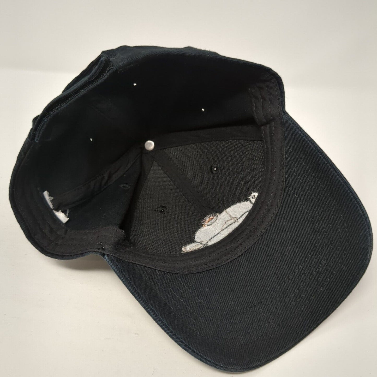 Baymax & Mochi Strapback Hat Black One Size Adjustable Embroidered