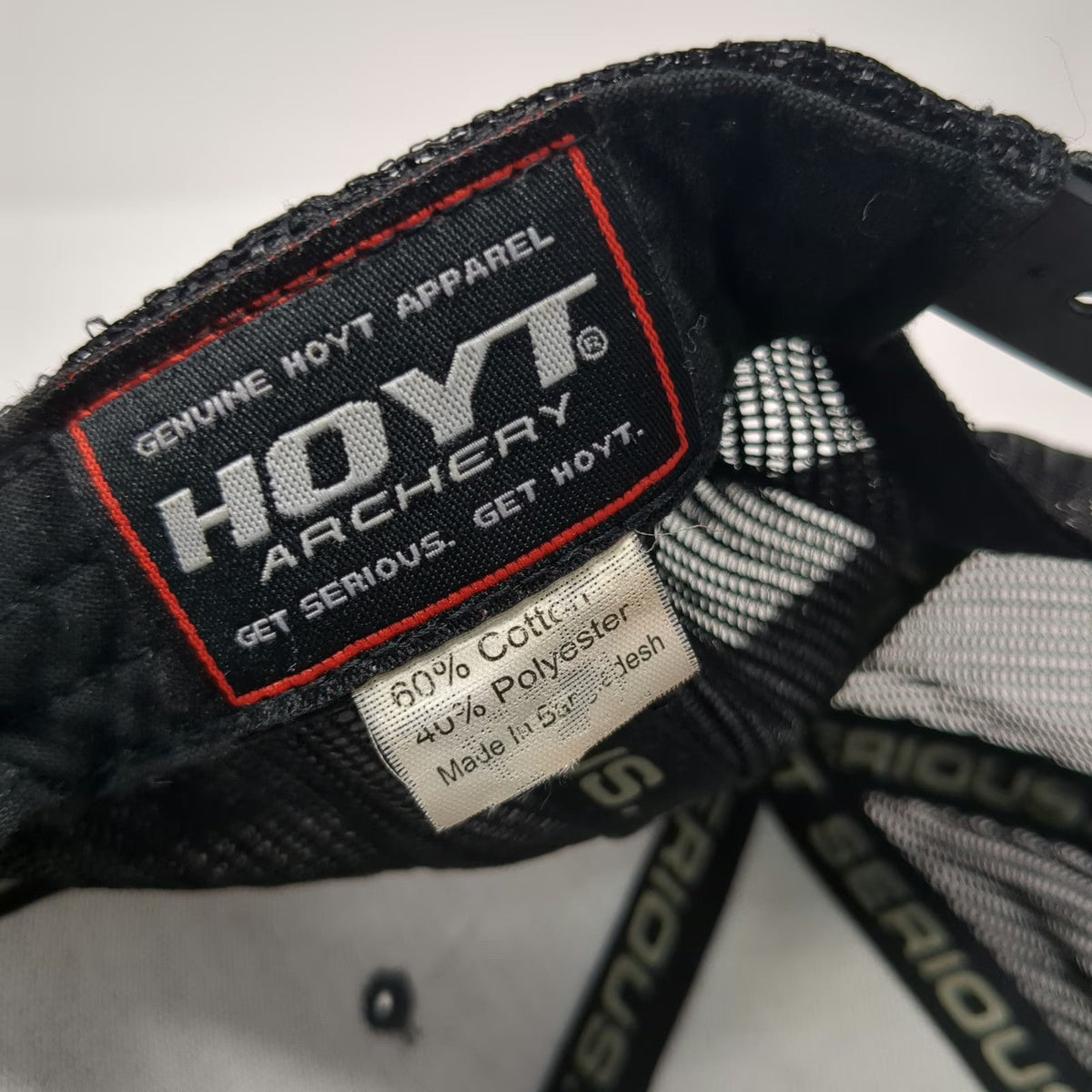 Hoyt Archery Trucker Hat Gray One Size Redwrx Mesh Back Snapback Archery Gear