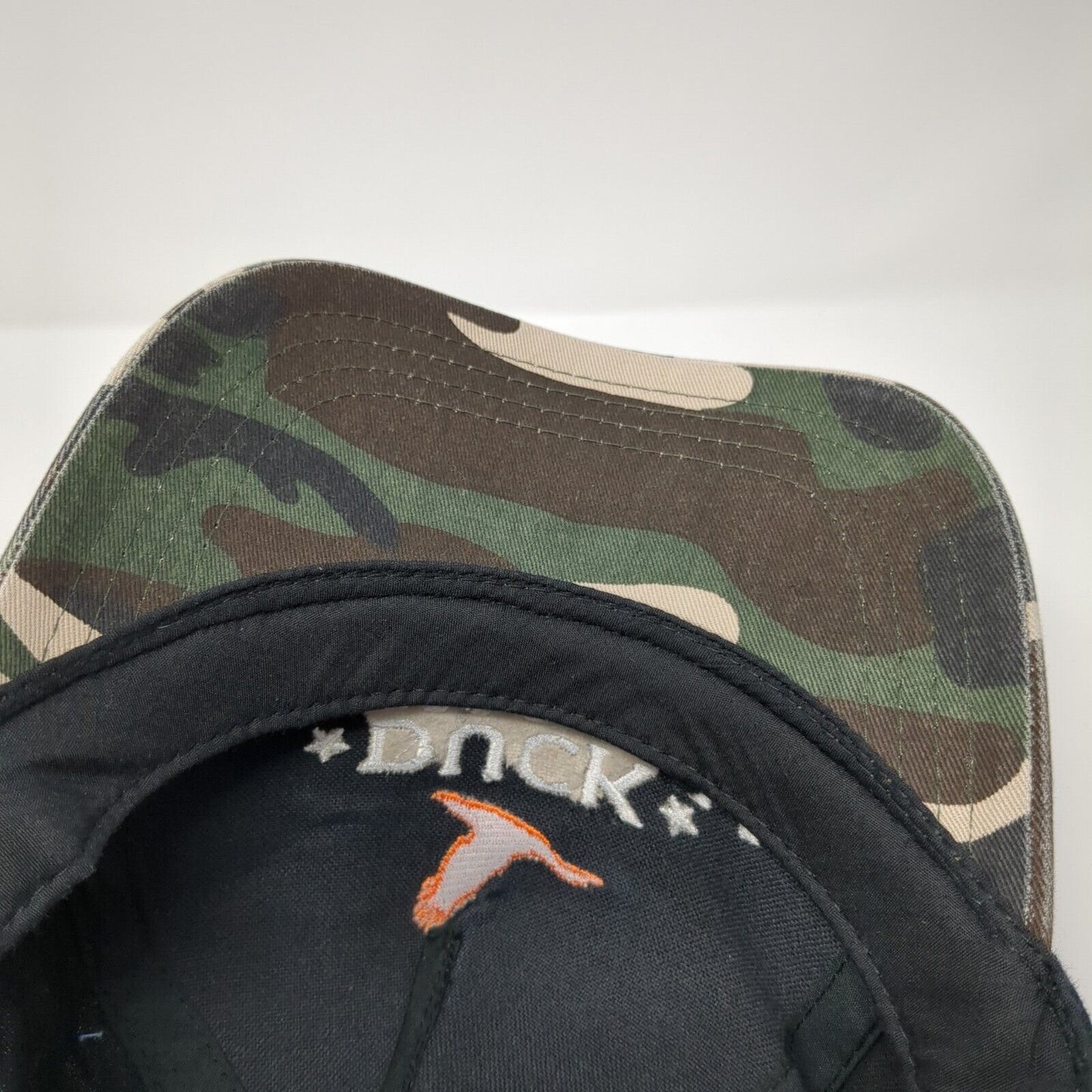 Duck Dynasty Strapback Hat Camouflage One Size Adjustable Embroidered Cotton