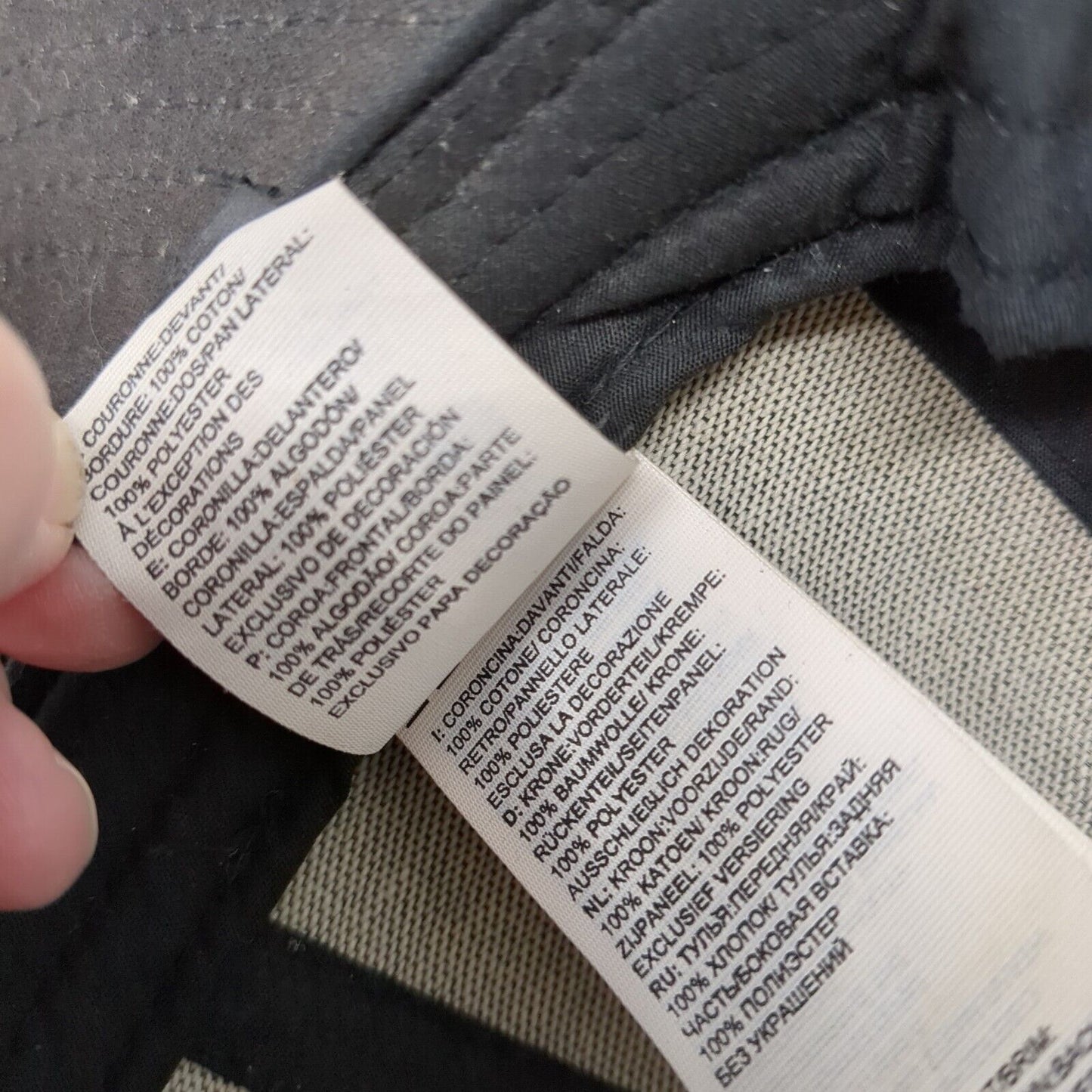 The North Face Bear Snapback Trucker Hat Brown One Size Mesh Back