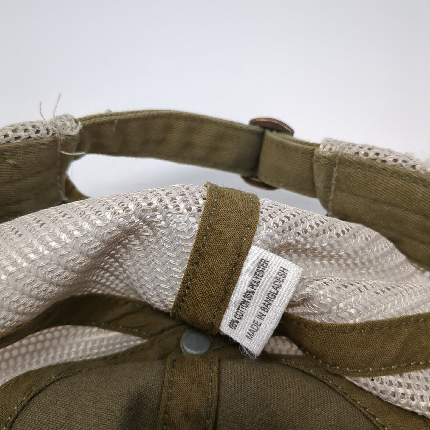 Orvis Slideback Trucker Hat Green One Size Adjustable Mesh Back Embroidered