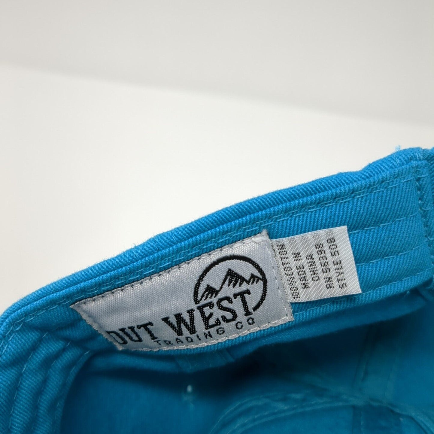 Sun Valley Idaho 1936 Slideback Hat Blue One Size Embroidered Out West
