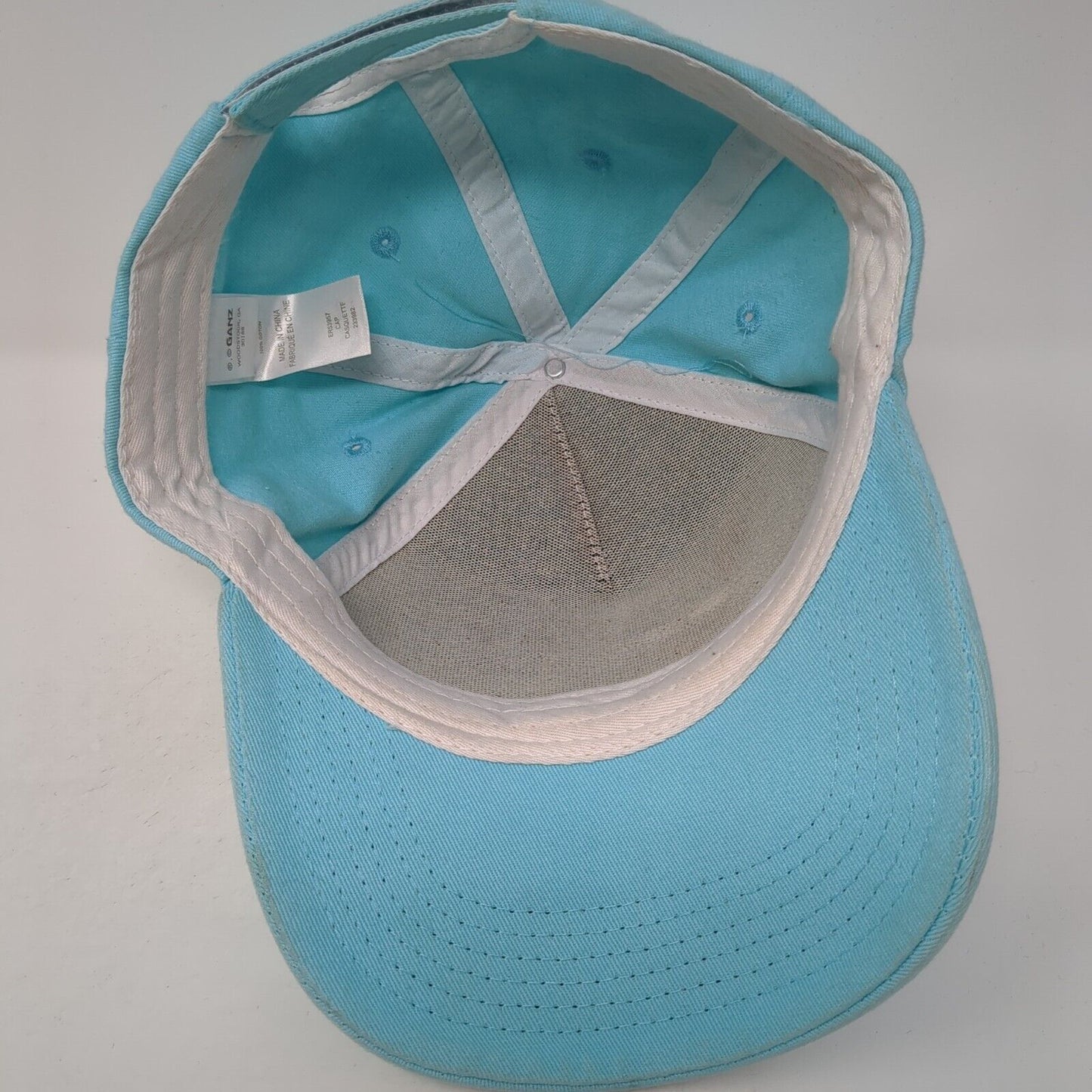Flock Yeah Women's Strapback Hat Blue One Size Adjustable Embroidered