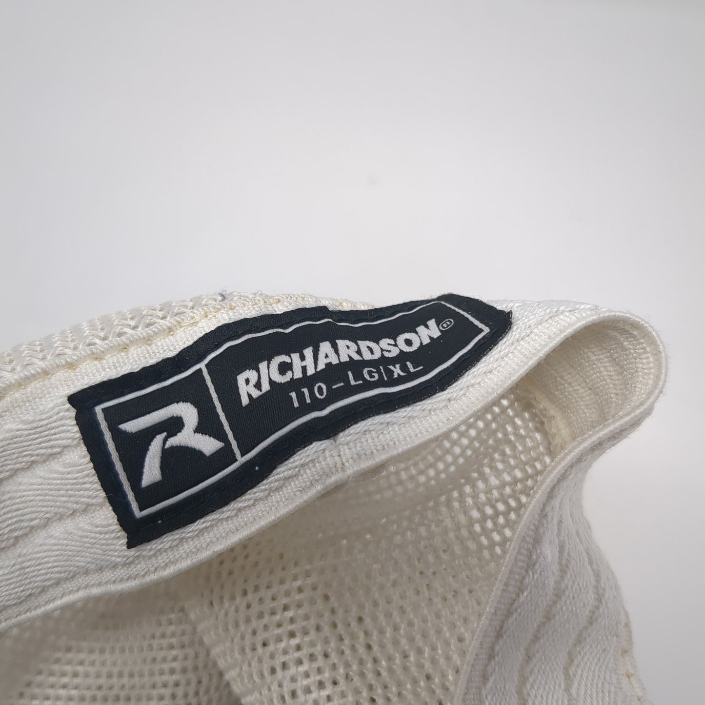 CBI Fitted Trucker Hat Gray XL Lightweight Embroidered Mesh Back Richardson