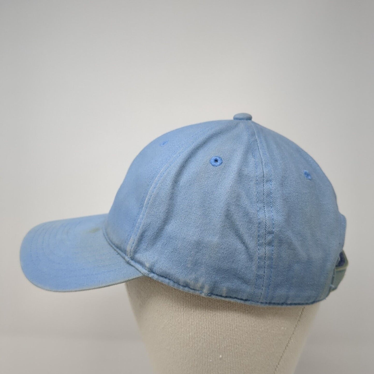 Nike Strapback Hat Blue One Size Adjustable Embroidered Swoosh Just Do It Cotton