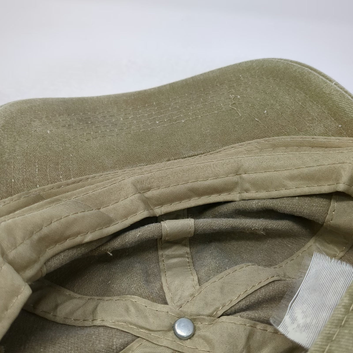 Beige Baseball Cap One Size 1st Cavalry Huey Helicopter Patch Slideback Hat