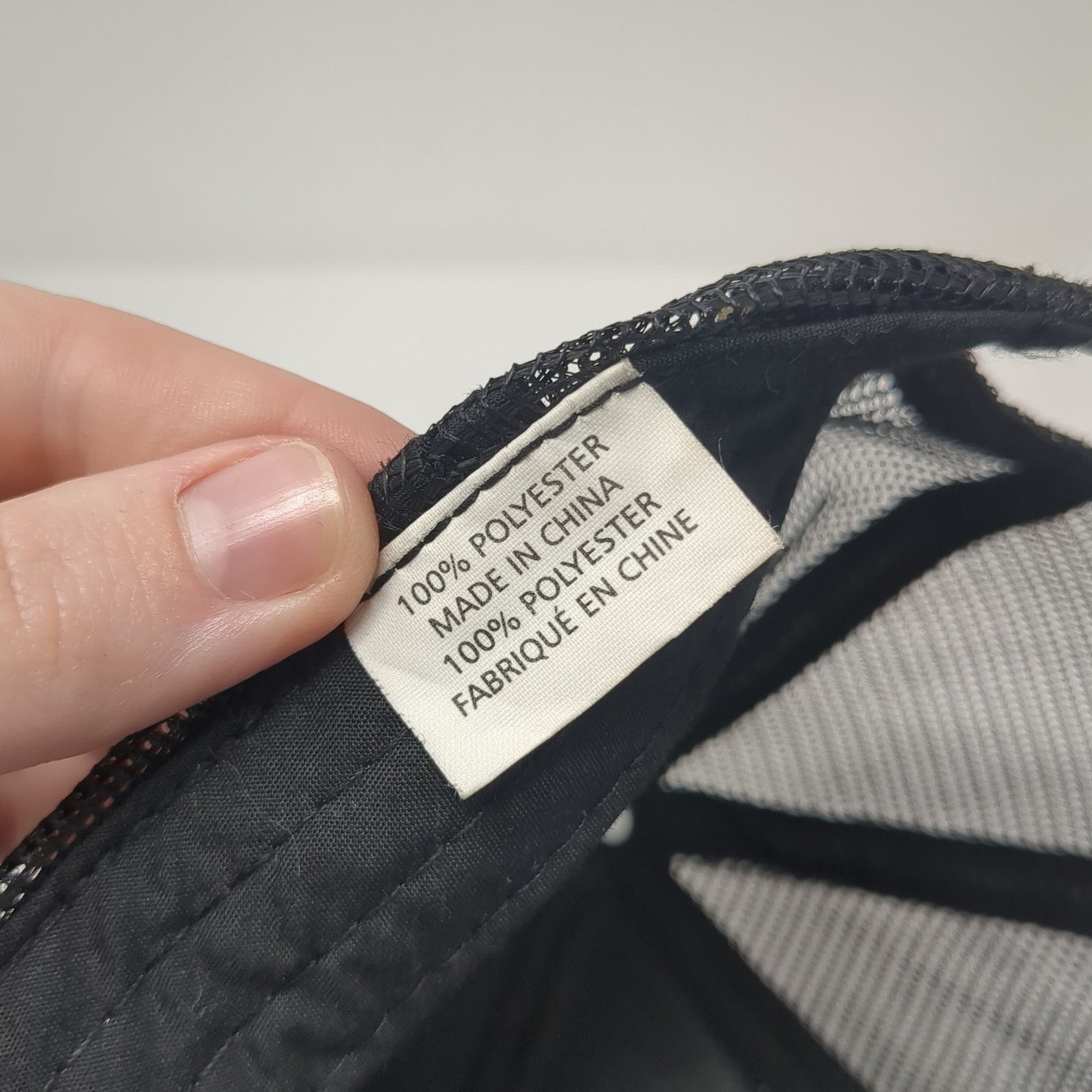 Intrepid Clothing Co. Trucker Hat Black One Size Adjustable Mesh Back Rope