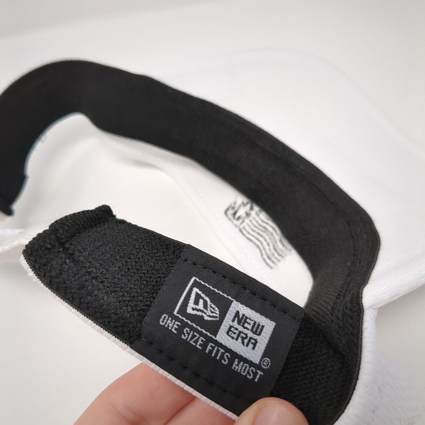 Idaho Governor's Cup Strapback Sun Visor Hat White One Size New Era