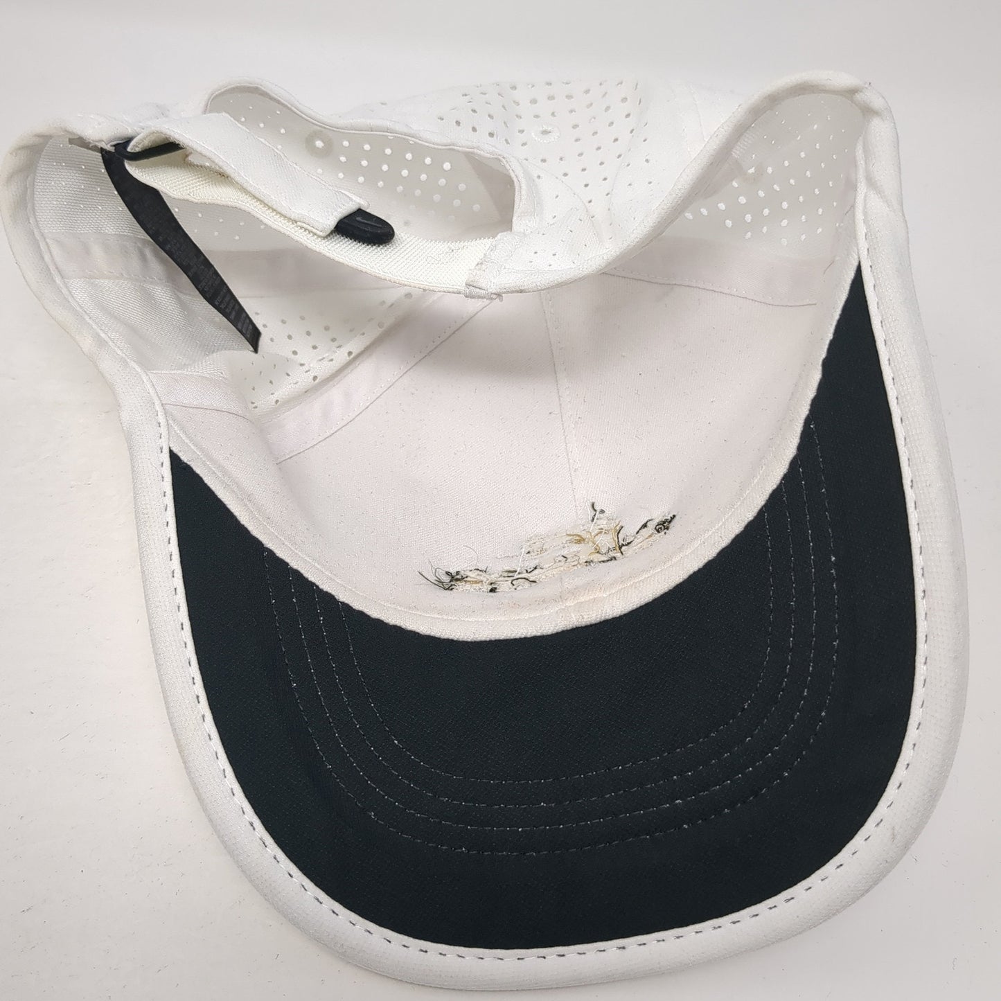 St. John's Golf & Country Club Strapback Hat White One Size Laser Cut