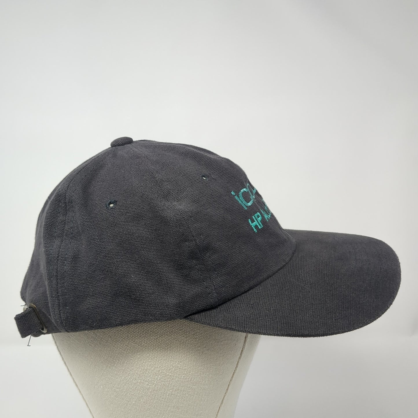 Icicle HP AutoRAID Slideback Baseball Cap Black One Size Adjustable Yupoong
