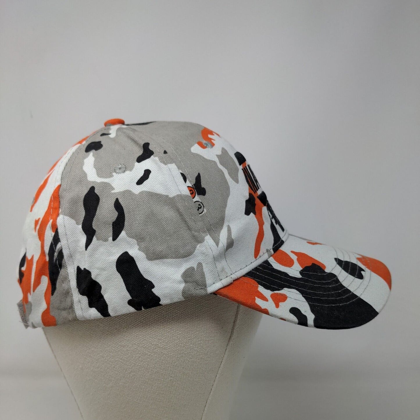 Napa Racing Men's Strapback Camo Hat OSFM Embroidered Logo Colorful Cotton