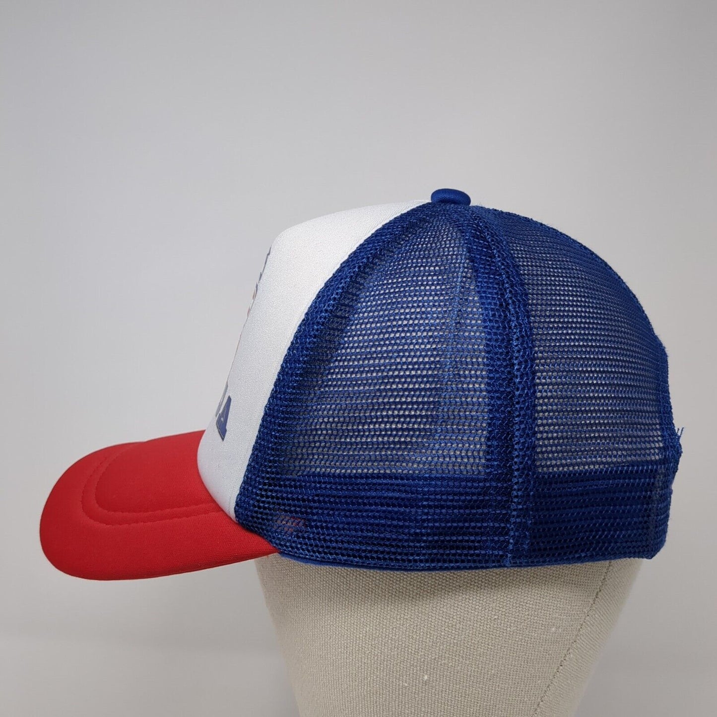 'Merica Eagle Snapback Trucker Hat Multicolor OS Adjustable Mesh Back Patriotic