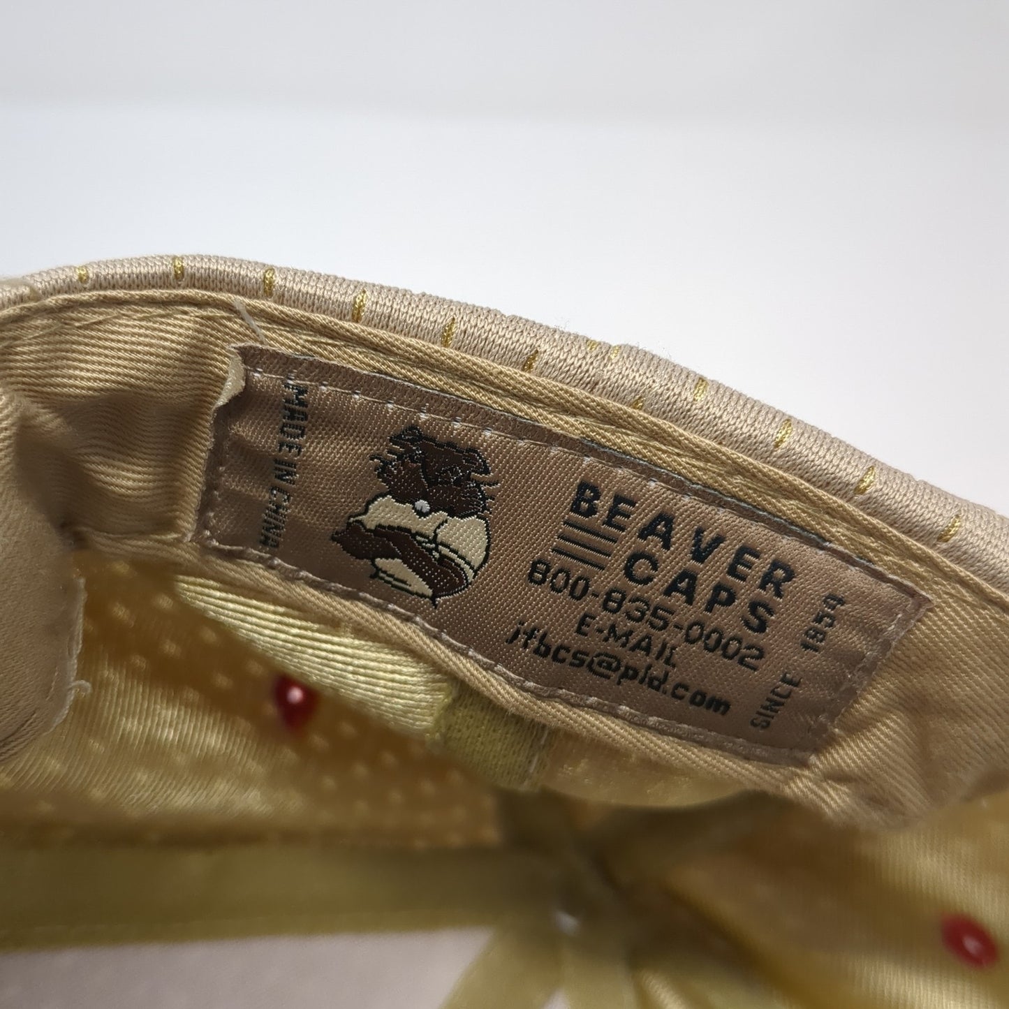 Blick's Phospate Conversions Baseball Cap Brown One Size Adjustable Beaver Caps