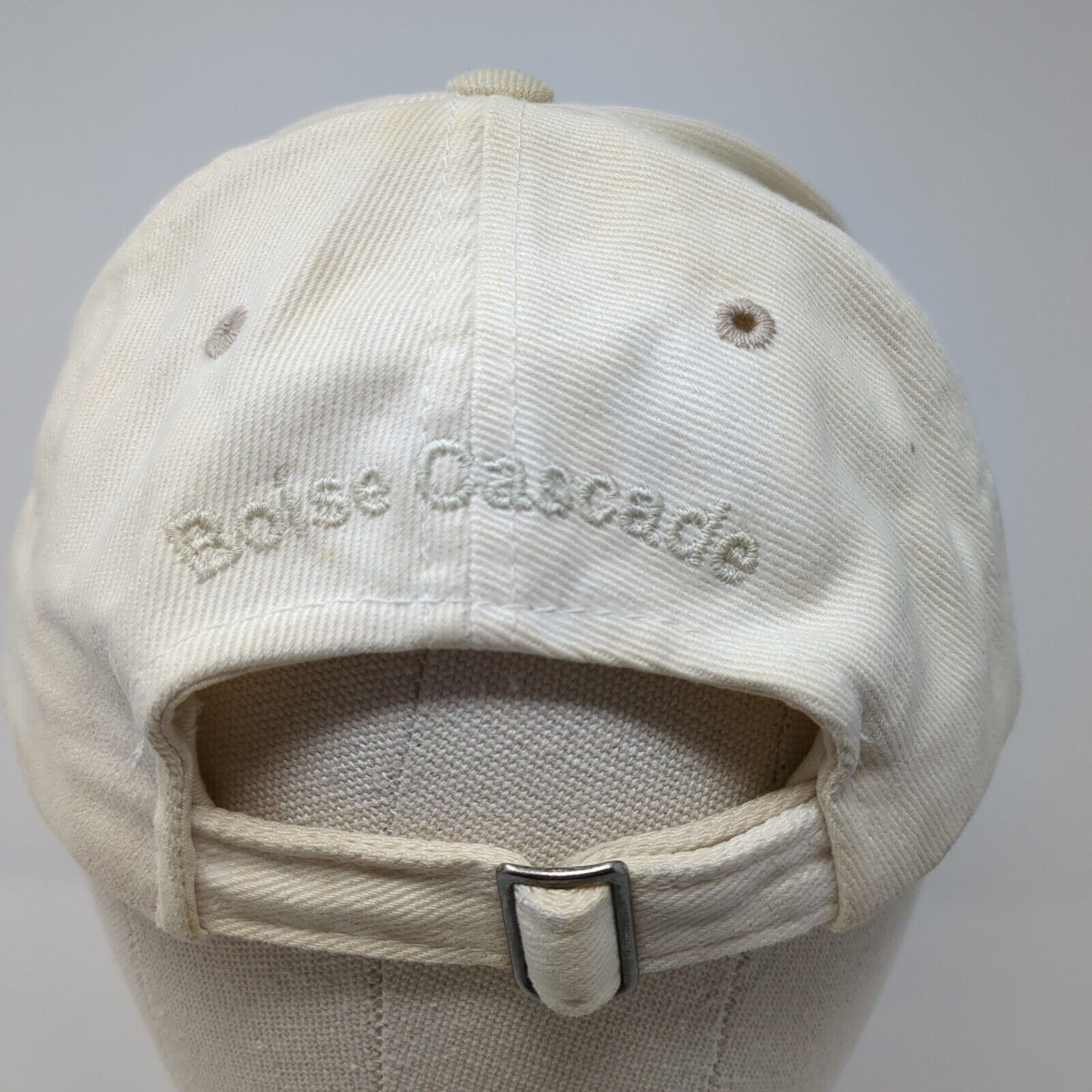 BC Boise Cascade Slideback Hat Tan One Size Adjustable Embroidered