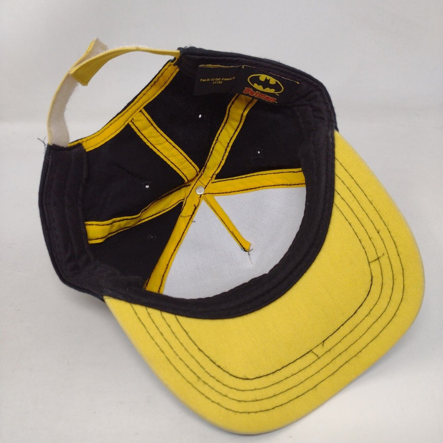 Batman Strapback Hat Multi One Size Adjustable DC Comics Colorblock