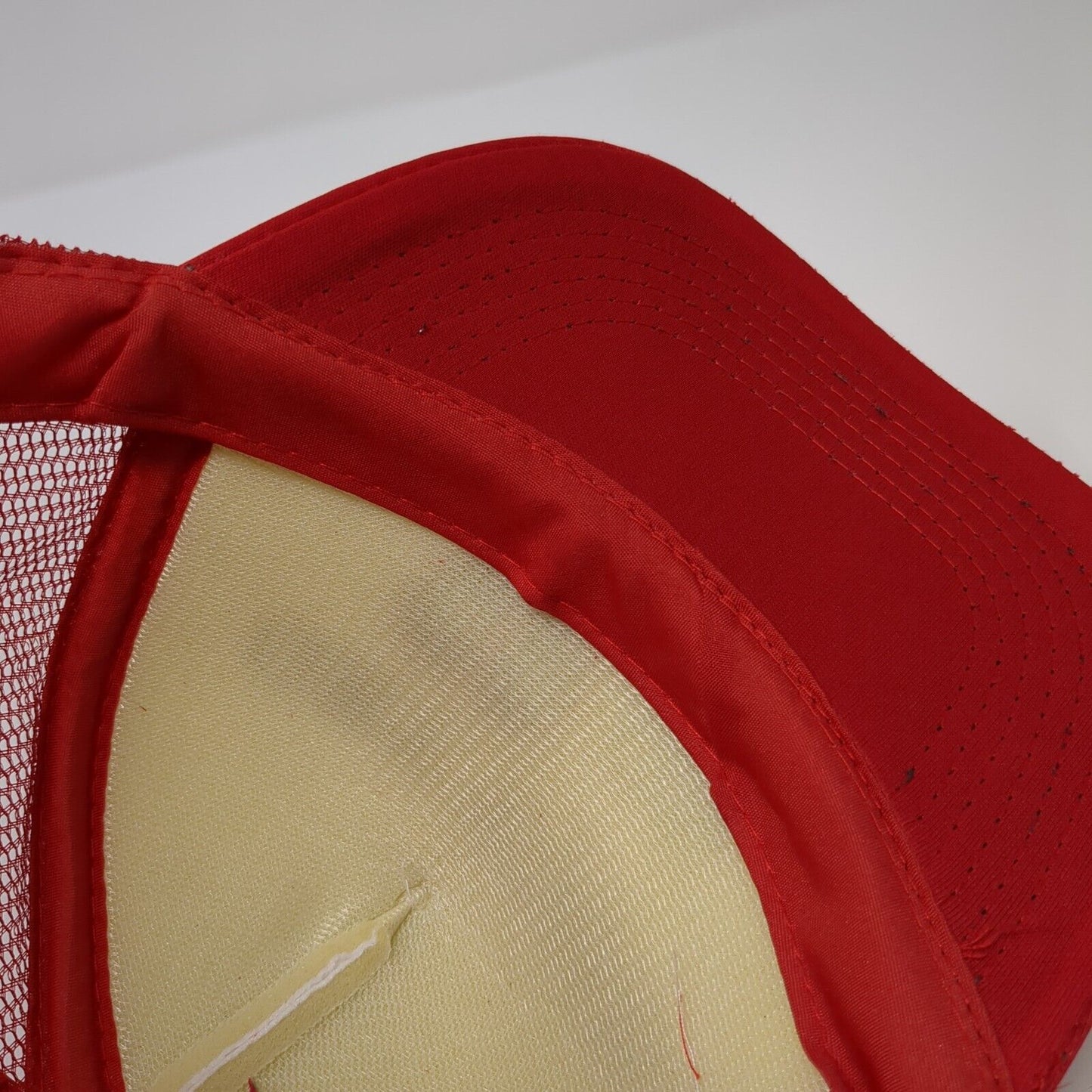 Get Your Heart On Snapback Trucker Hat Red One Size Adjustable Mesh Back