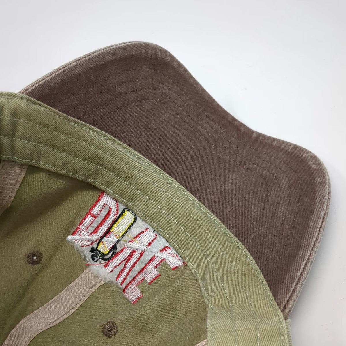 Cozumel Mexico Scuba Dive Green Brown Baseball Cap Hat One Size Embroidered