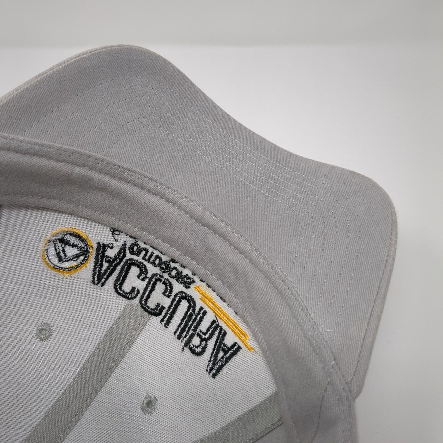 Accura Outdoors Strapback Hat Gray OSFA Embroidered Premium Bullets