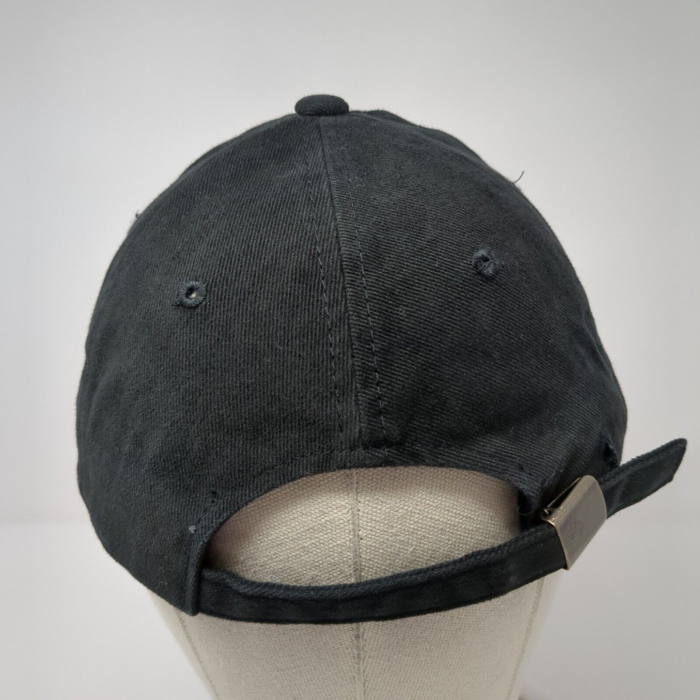 Pony Express Bank Slideback Hat Black One Size Adjustable Embroidered Sportsman