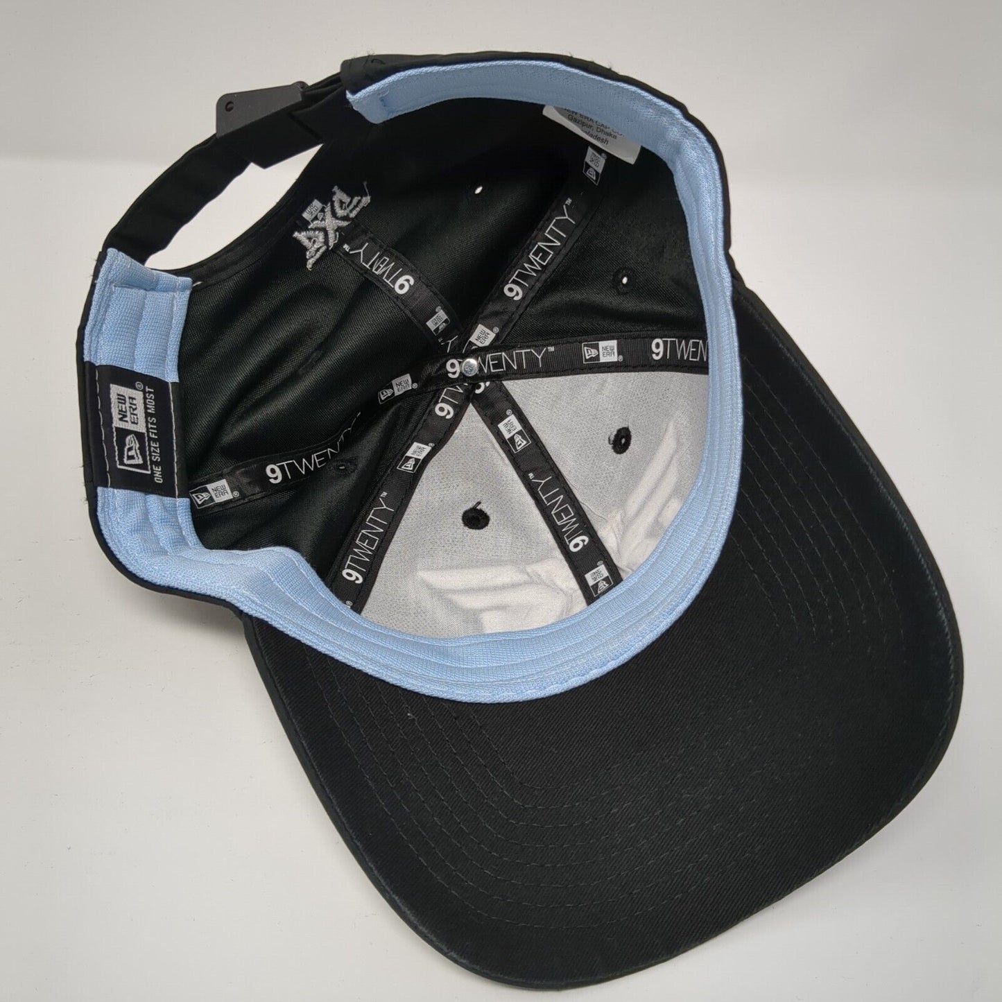 PXG Slideback Hat Black One Size Adjustable Embroidered 9Twenty New Era