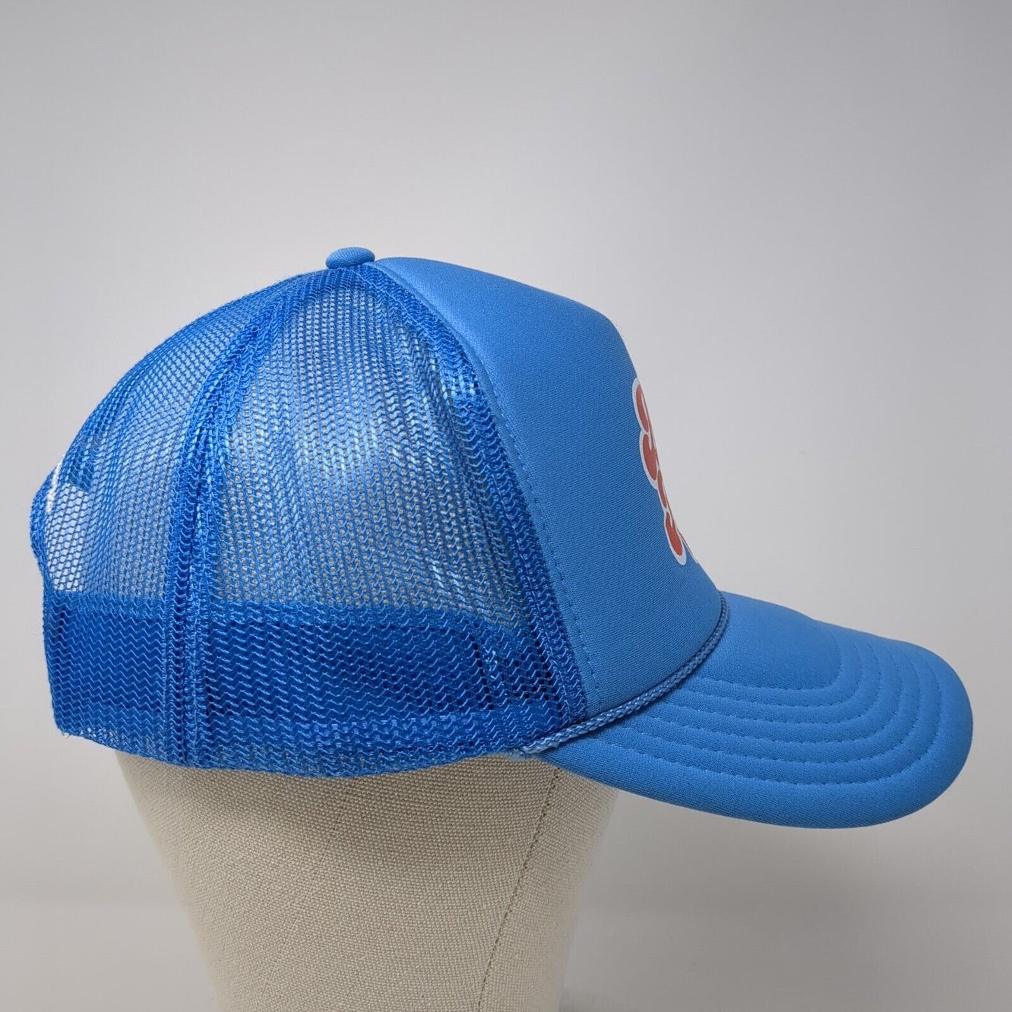 Back Home Snapback Rope Trucker Hat Blue OSFM Solid Mesh Back Otto