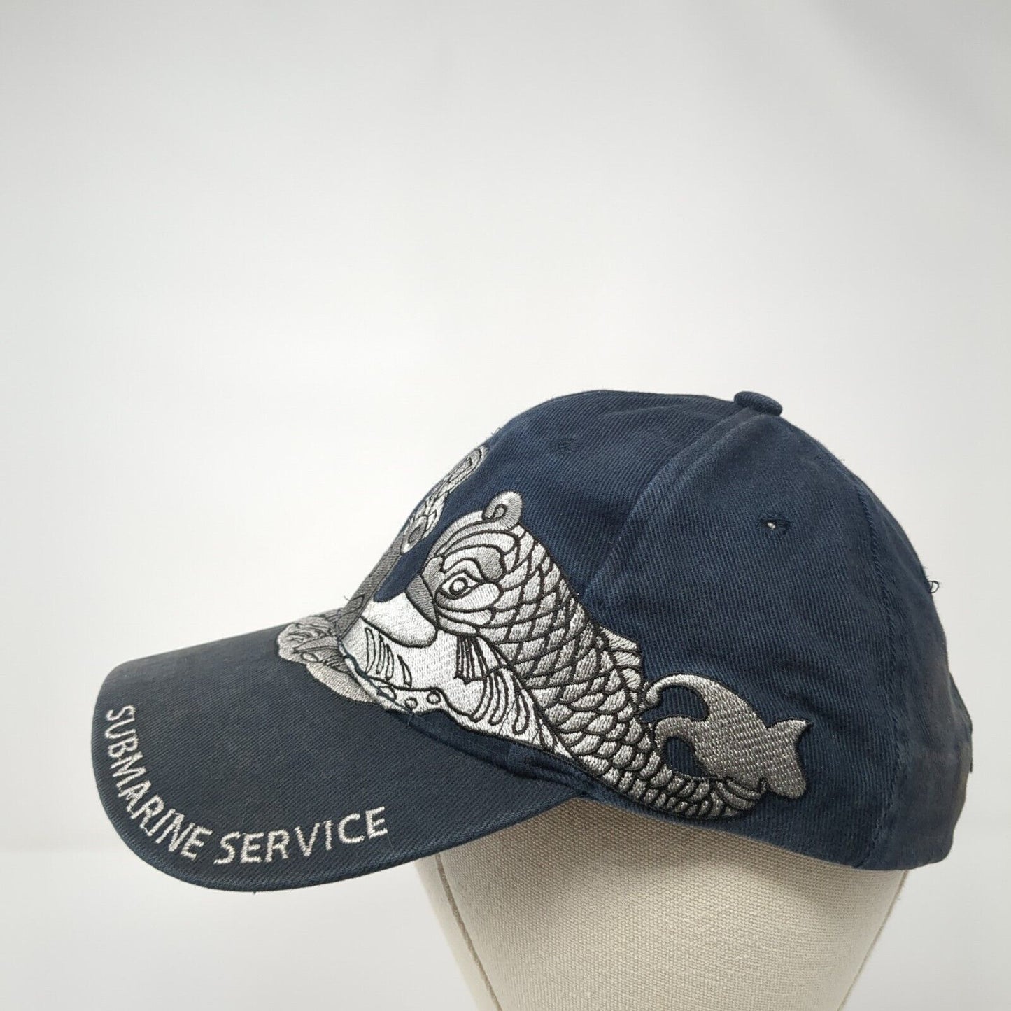 Submarine Service US Navy Slideback Hat Blue One Size Eagle Crest