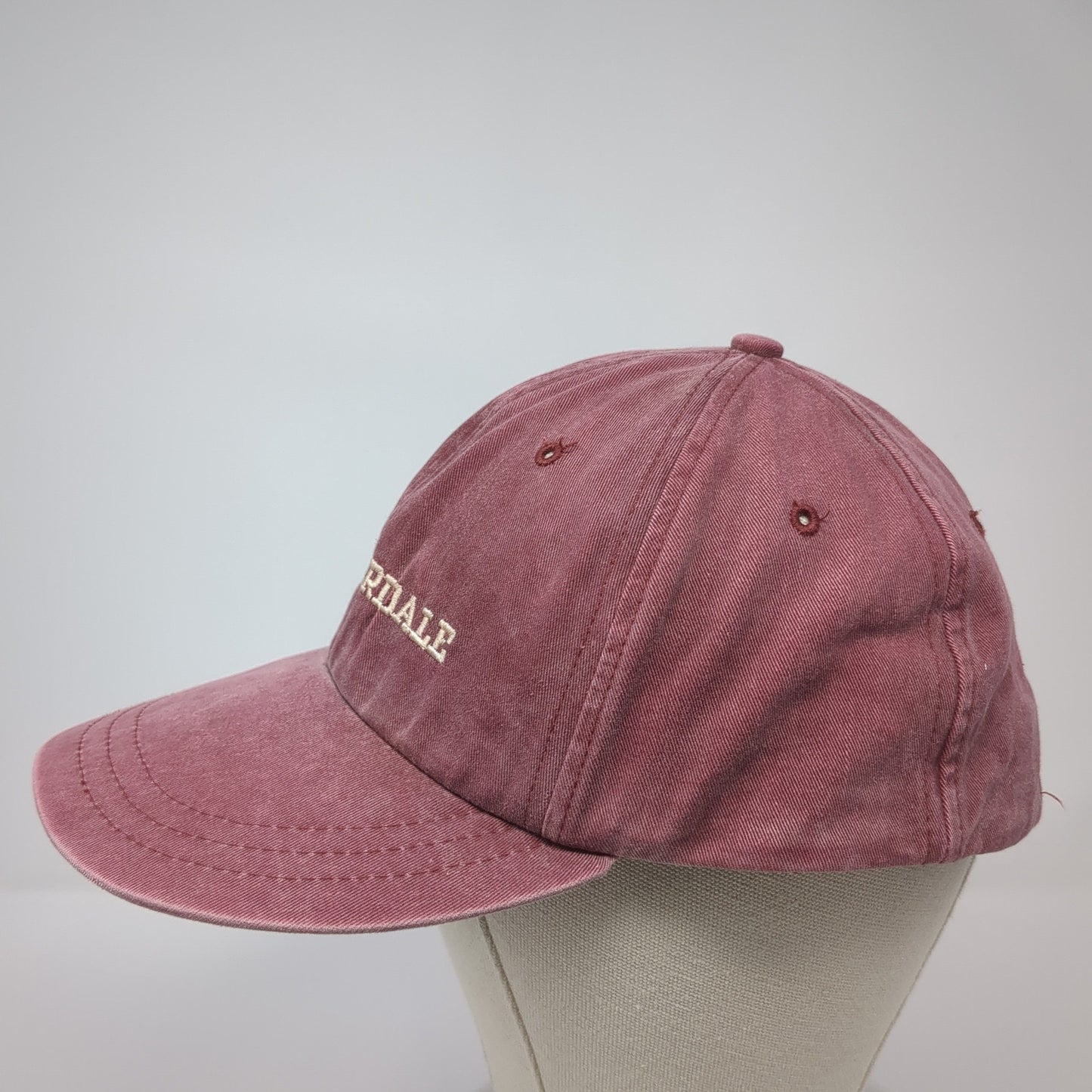 Ft. Lauderdale Slideback Baseball Cap Red One Size Adjustable Embroidered Adams