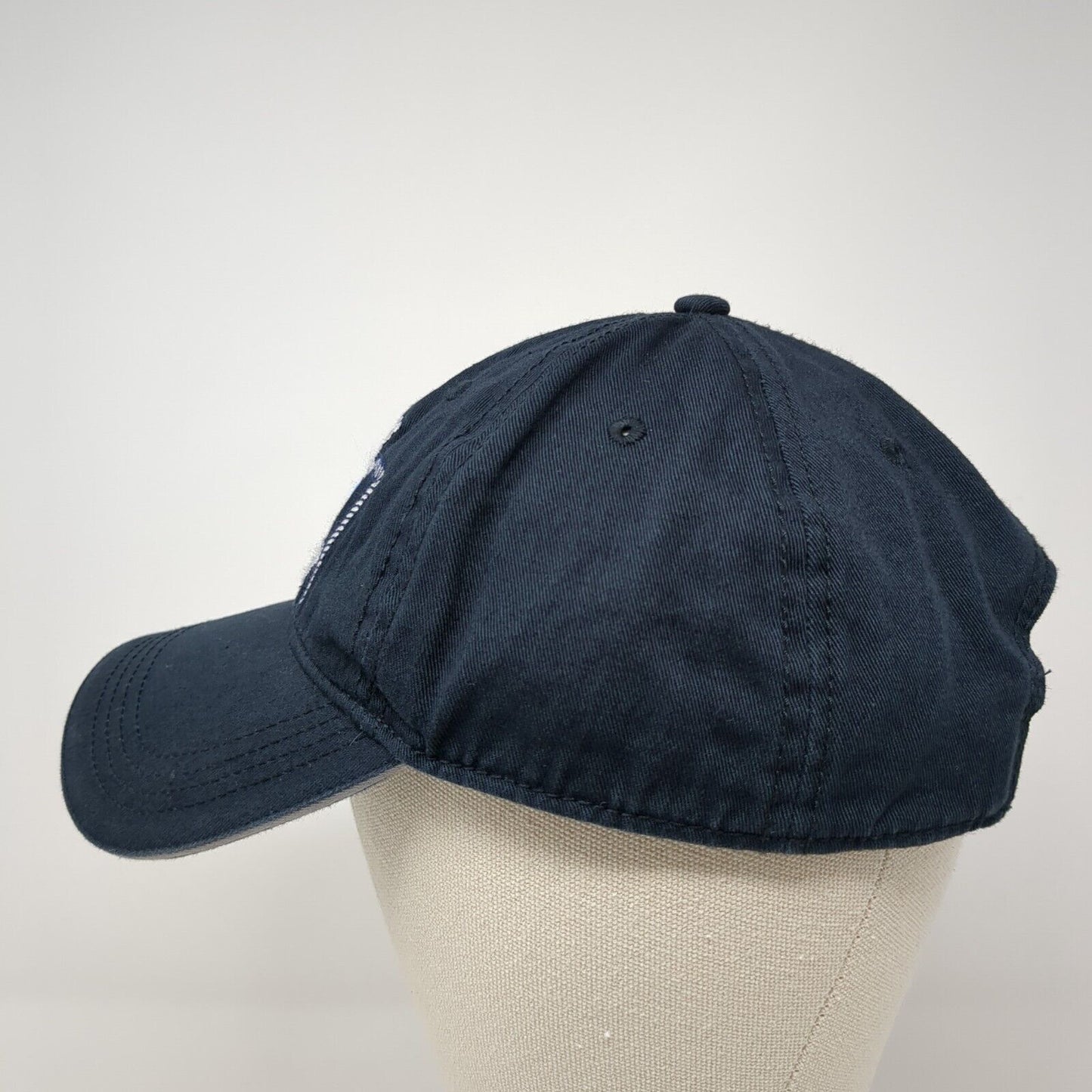 2017 Disney Cruise Line Strapback Hat Blue One Size Solid Adjustable