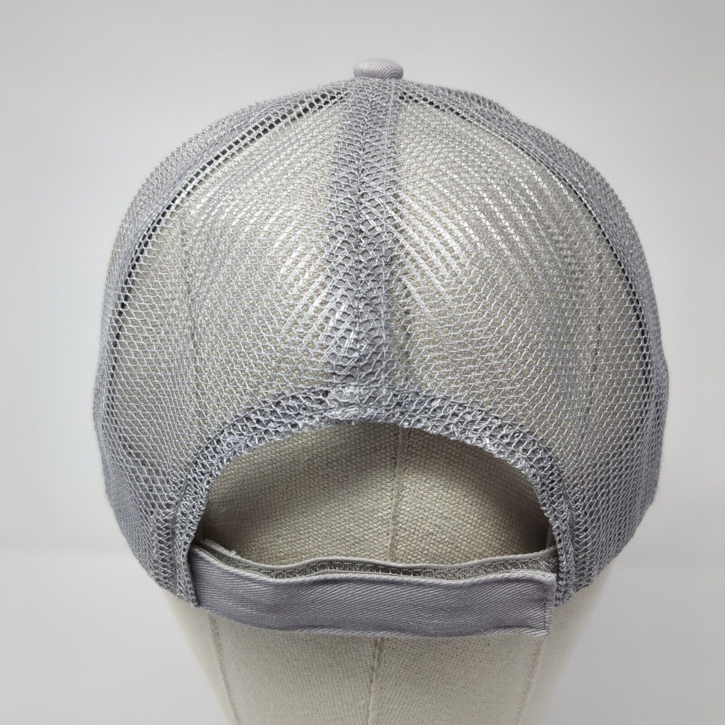 Conmas Construction Supply Strapback Trucker Hat Black One Size Mesh Back