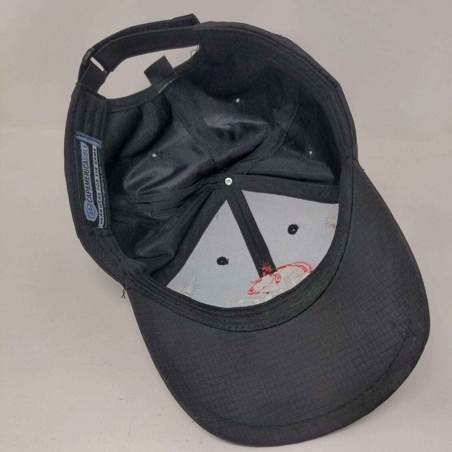 Dac Vitamins And Minerals Strapback Golf Hat Black One Size Cap America