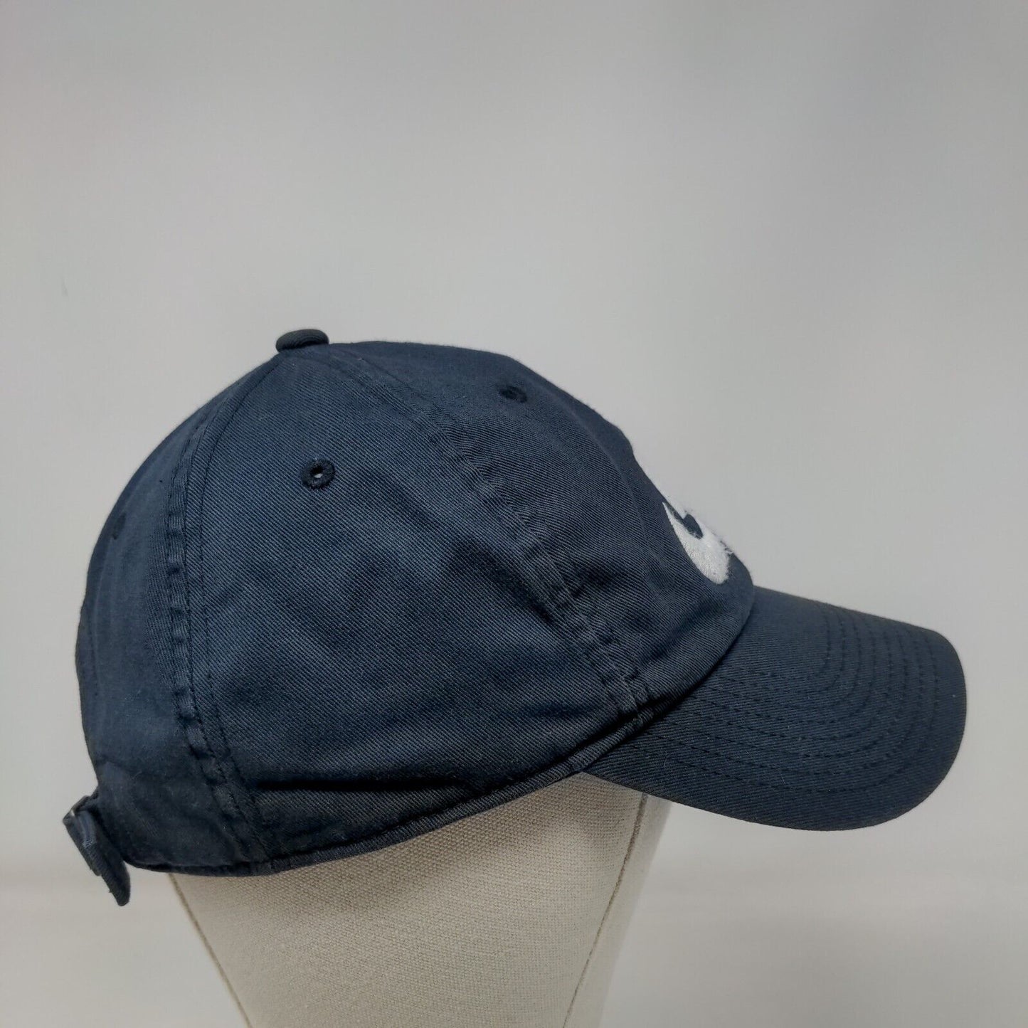 Nike Slideback Hat Blue OSFM Adjustable Embroidered Swoosh Heritage86 Cotton