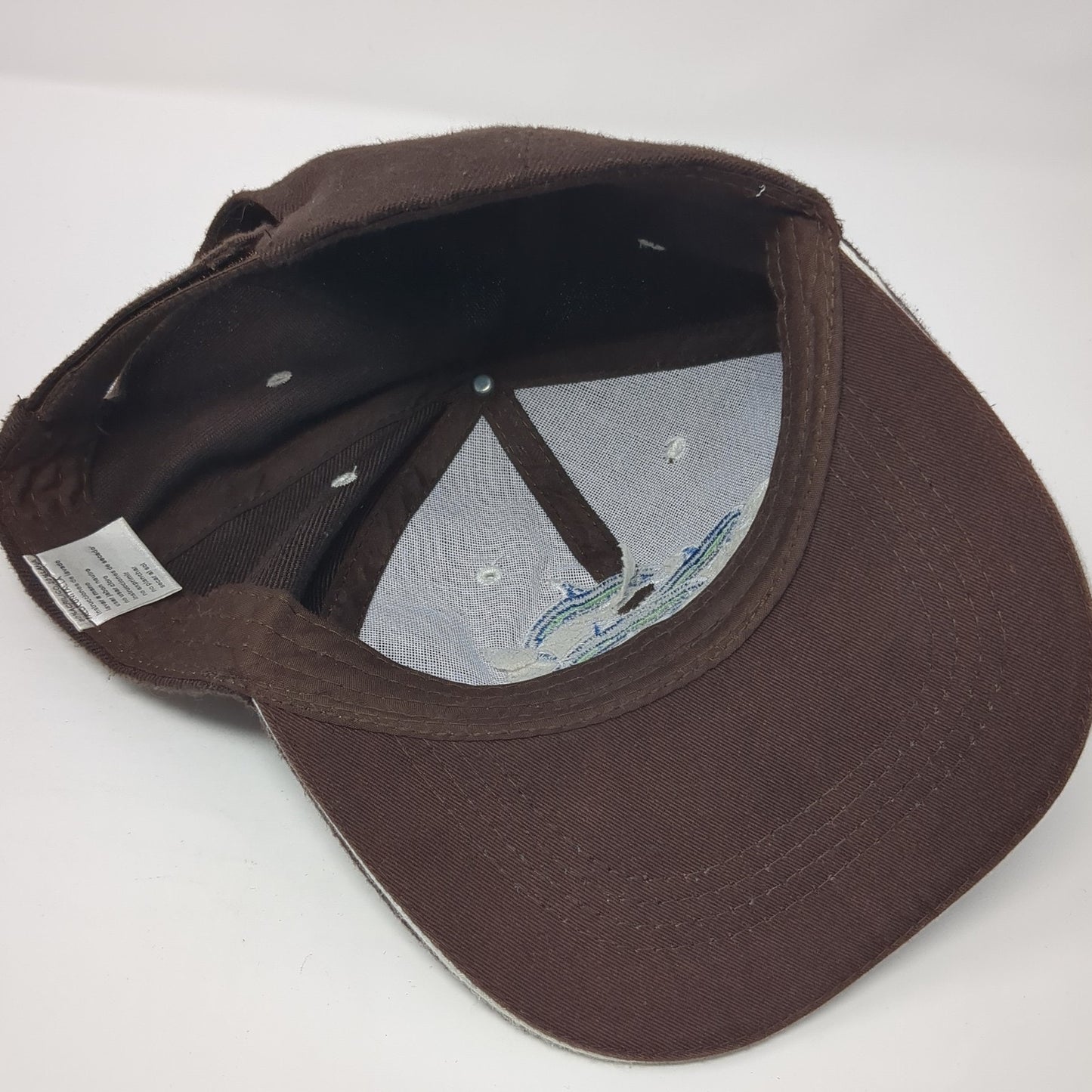Ensenada Mexico Strapback Baseball Cap Brown One Size Adjustable Embroidered