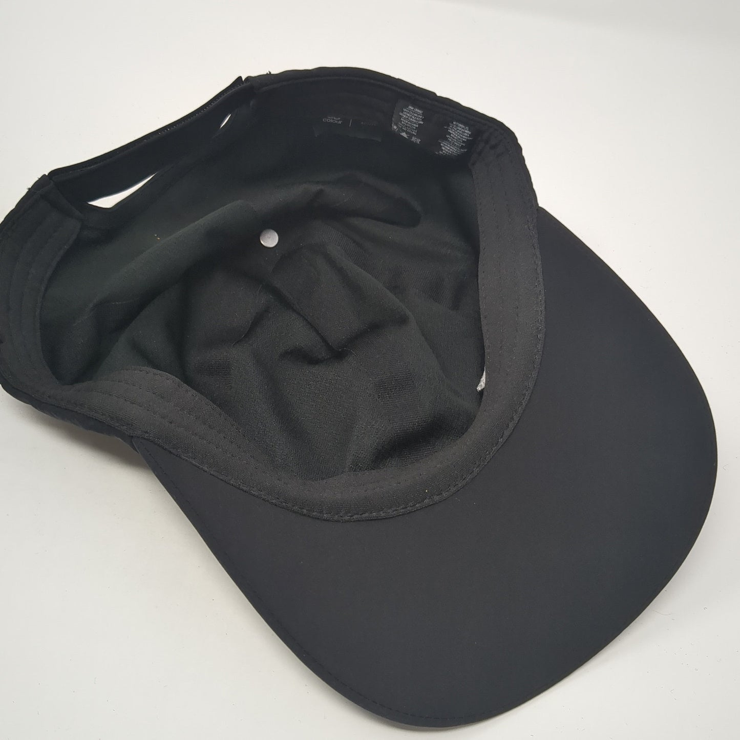 97 Strapback Baseball Cap Black One Size Adjustable Embroidered AS Colour