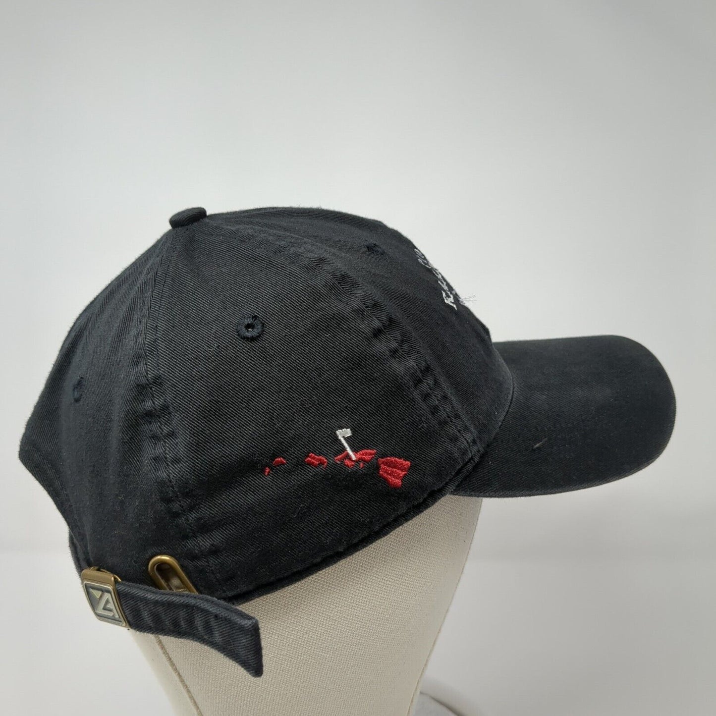 Property of Kaanapali GC Maui Slideback Hat Black One Size Ahead Vintage