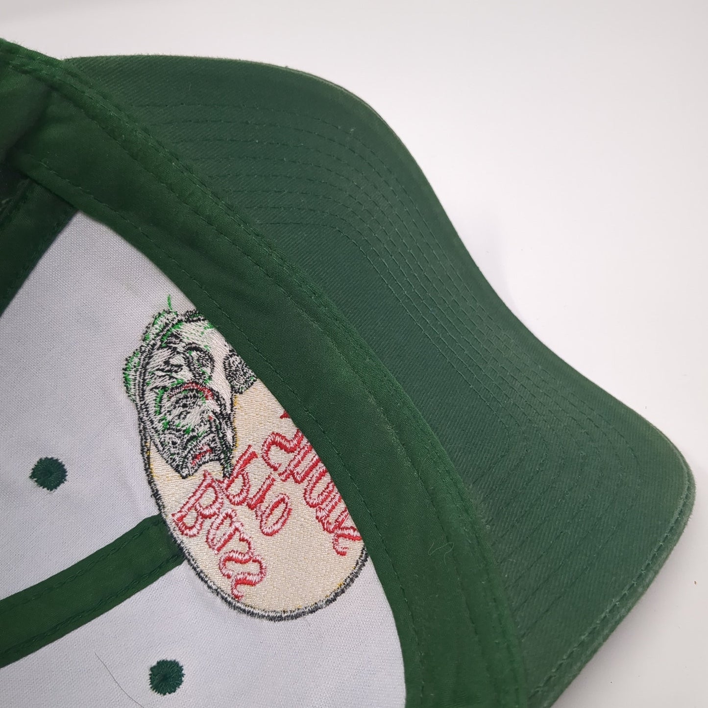 Bass Pro Shops Fish Snapback Hat Green One Size Adjustable Gone Fishing