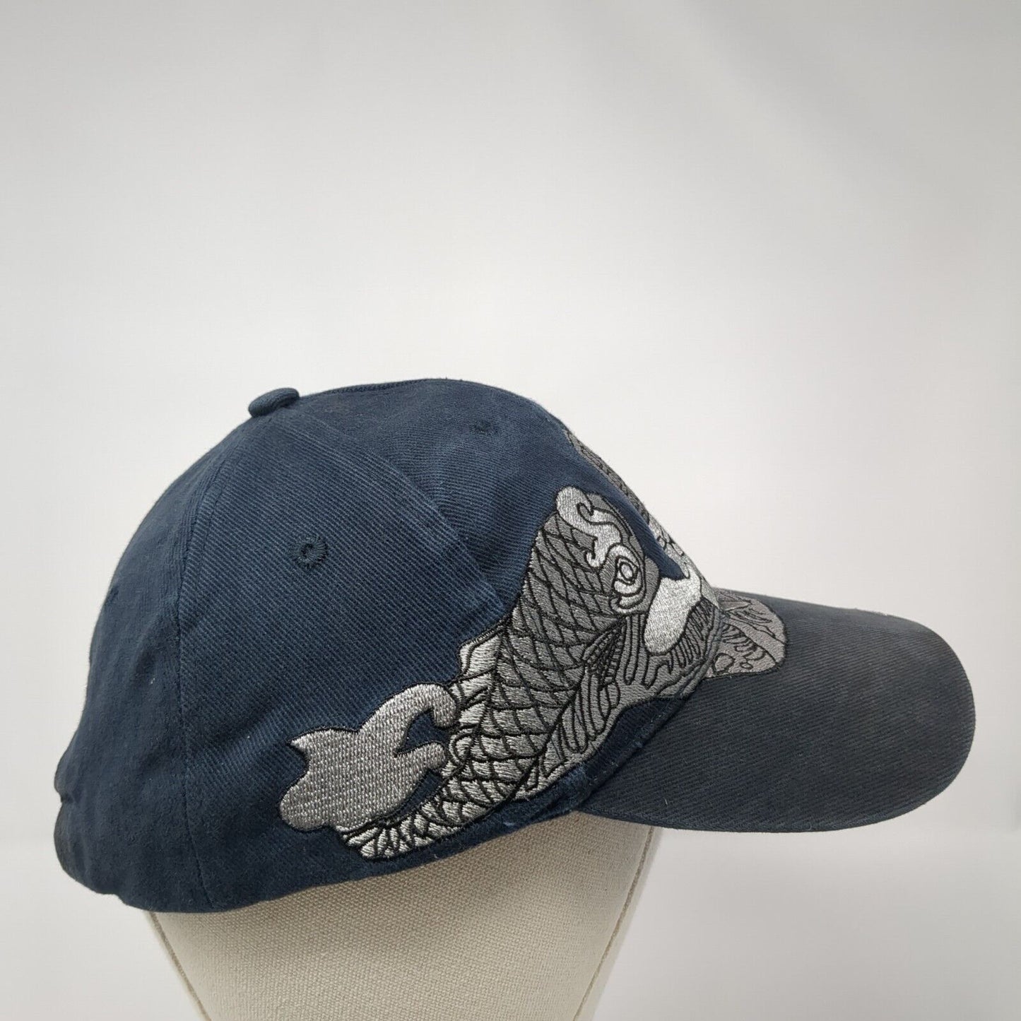 Submarine Service US Navy Slideback Hat Blue One Size Eagle Crest