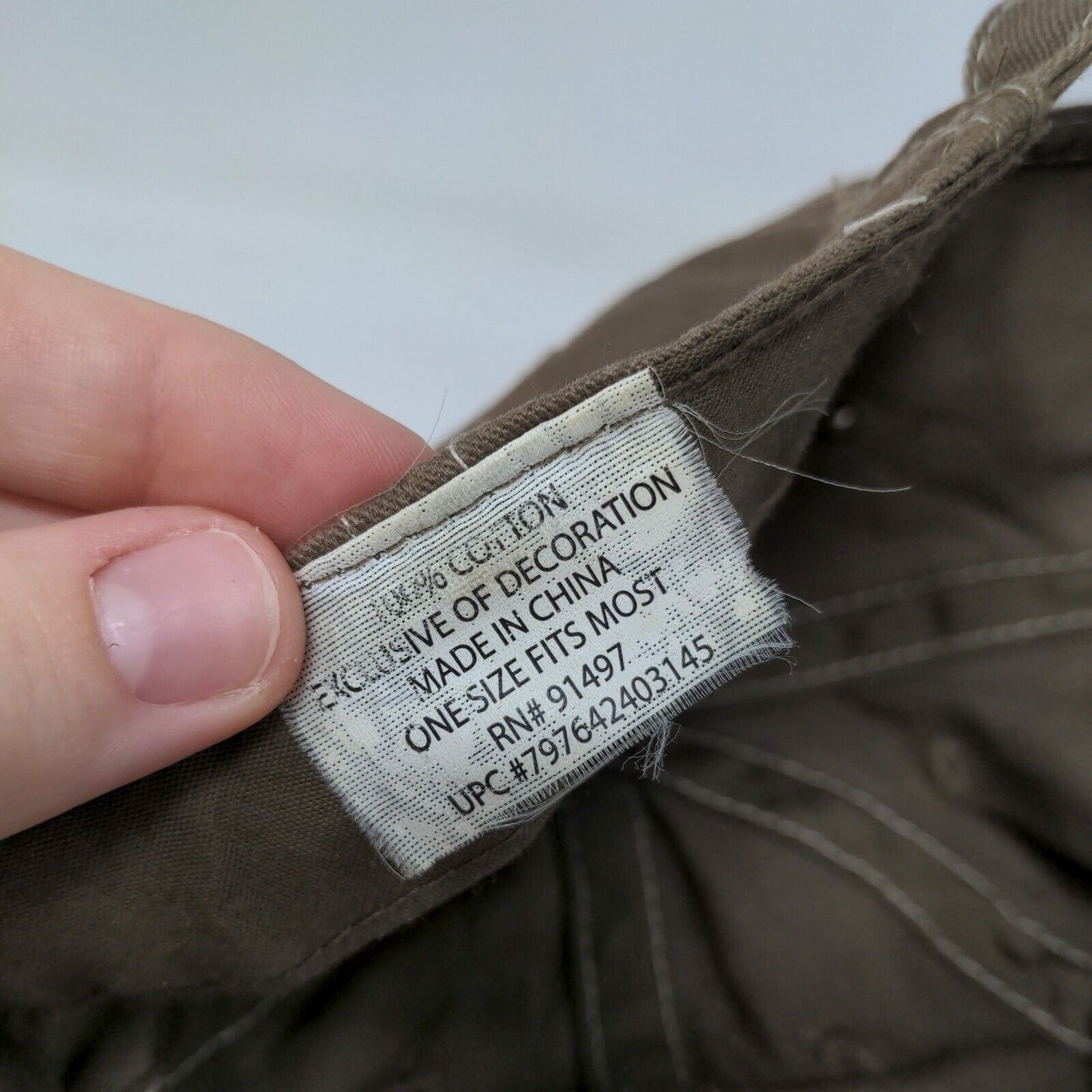 Duck Dynasty Slideback Hat Brown OSFM Adjustable Embroidered 6 Panel Cotton