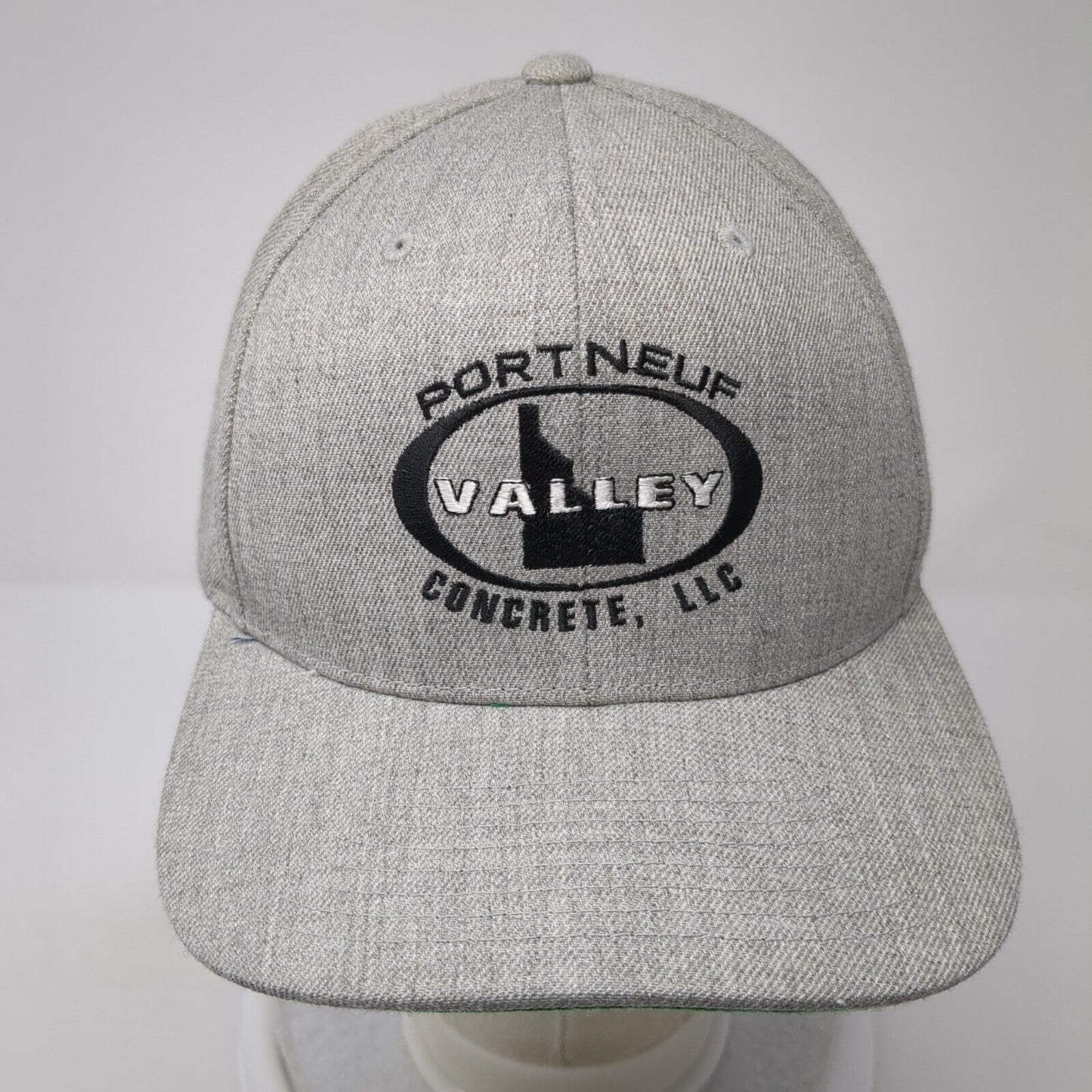 Port Neuf Valley Concrete LLC Snapback Hat Gray One Size Adjustable Sport-Tek