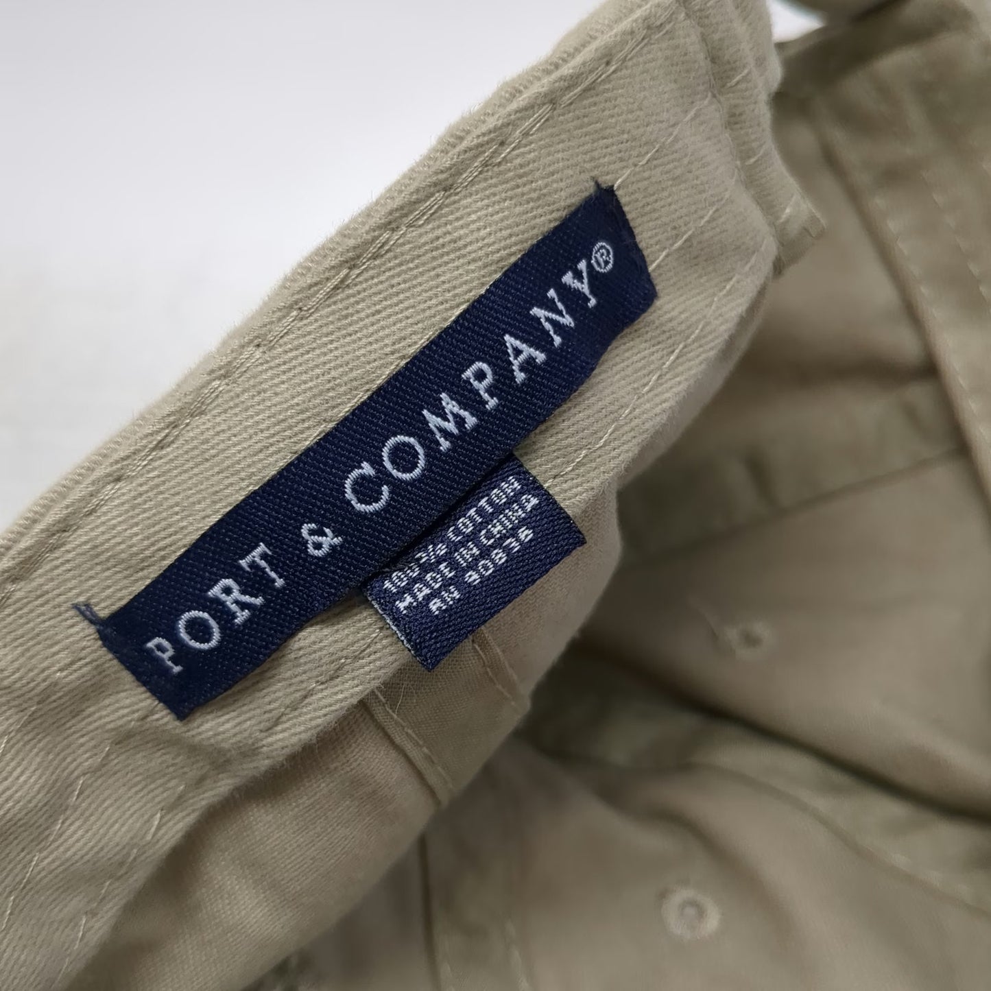Port & Company New Hampshire Freedom Cup Beige One Size Baseball Cap Hat Cotton