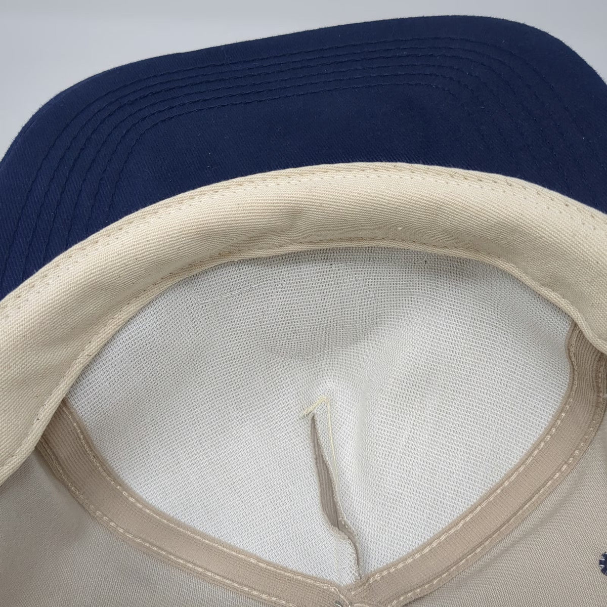K-Products 5 Panel Gray Blue Hat One Size Crystal Beet Seed Patch Snapback